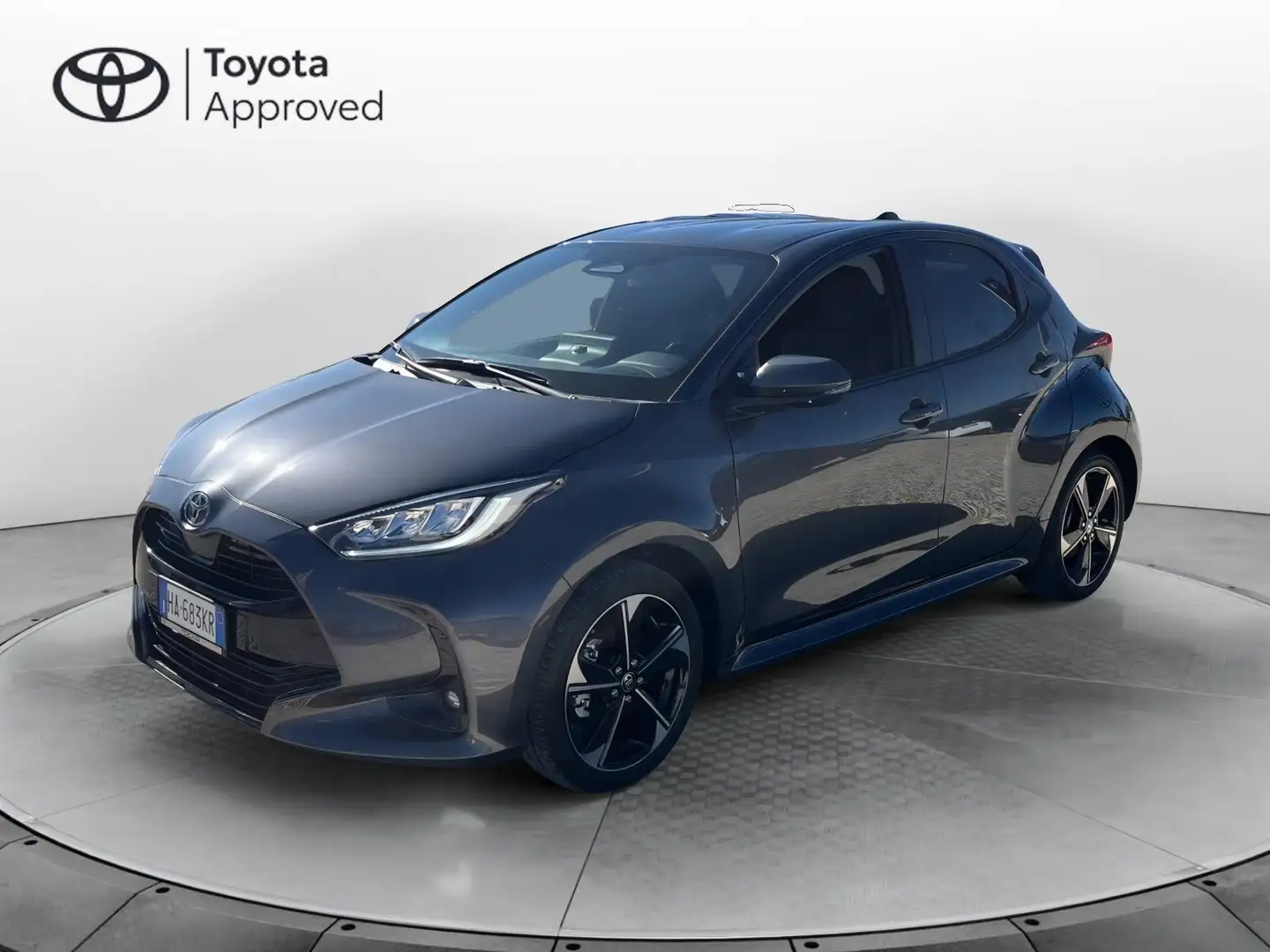 Toyota Yaris Yaris 1.5 130 Hybrid 5 porte Lounge Gris - 1