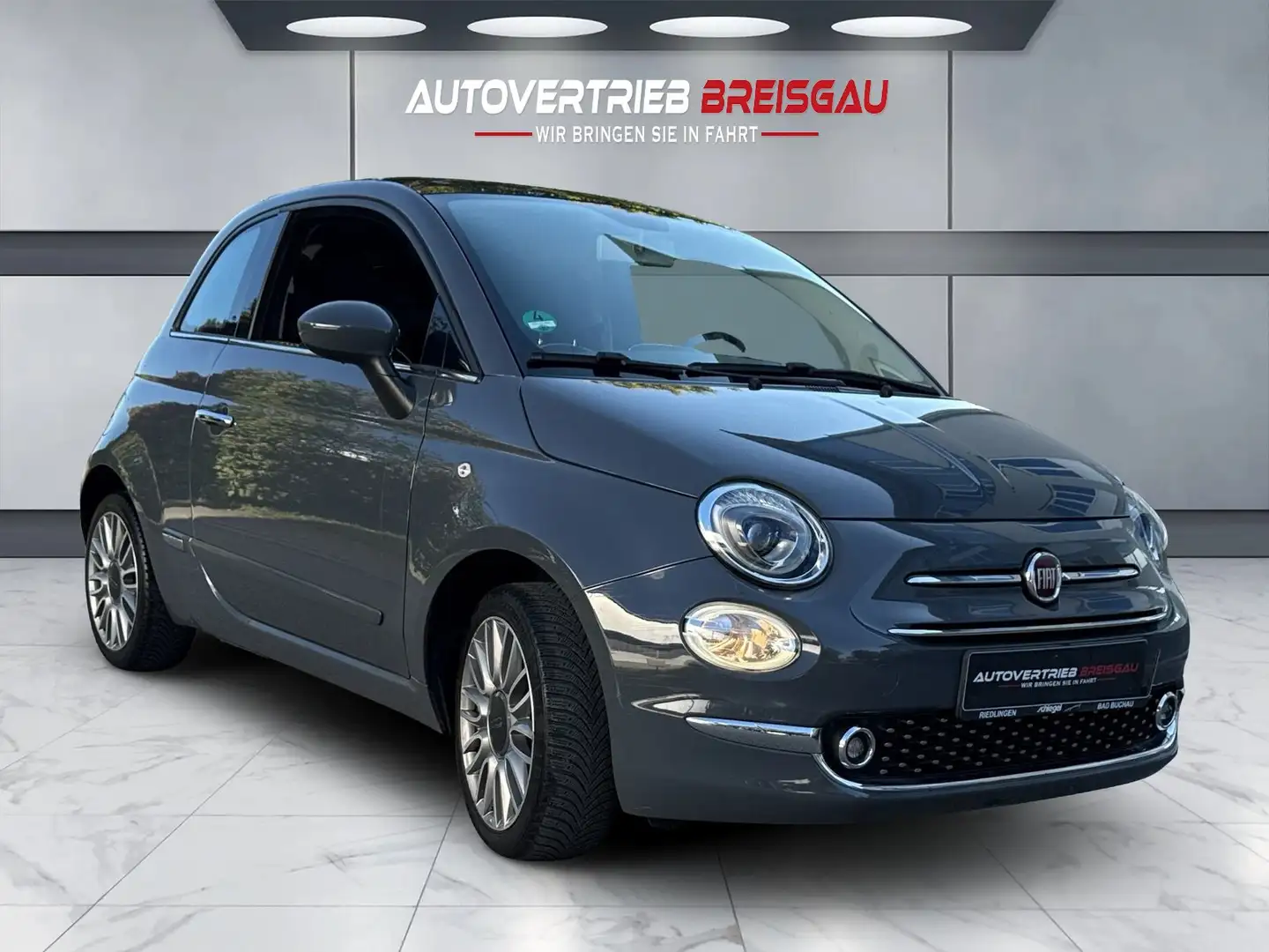 Fiat 500 Lounge / Rückfahrkamera / Service Neu Grau - 1
