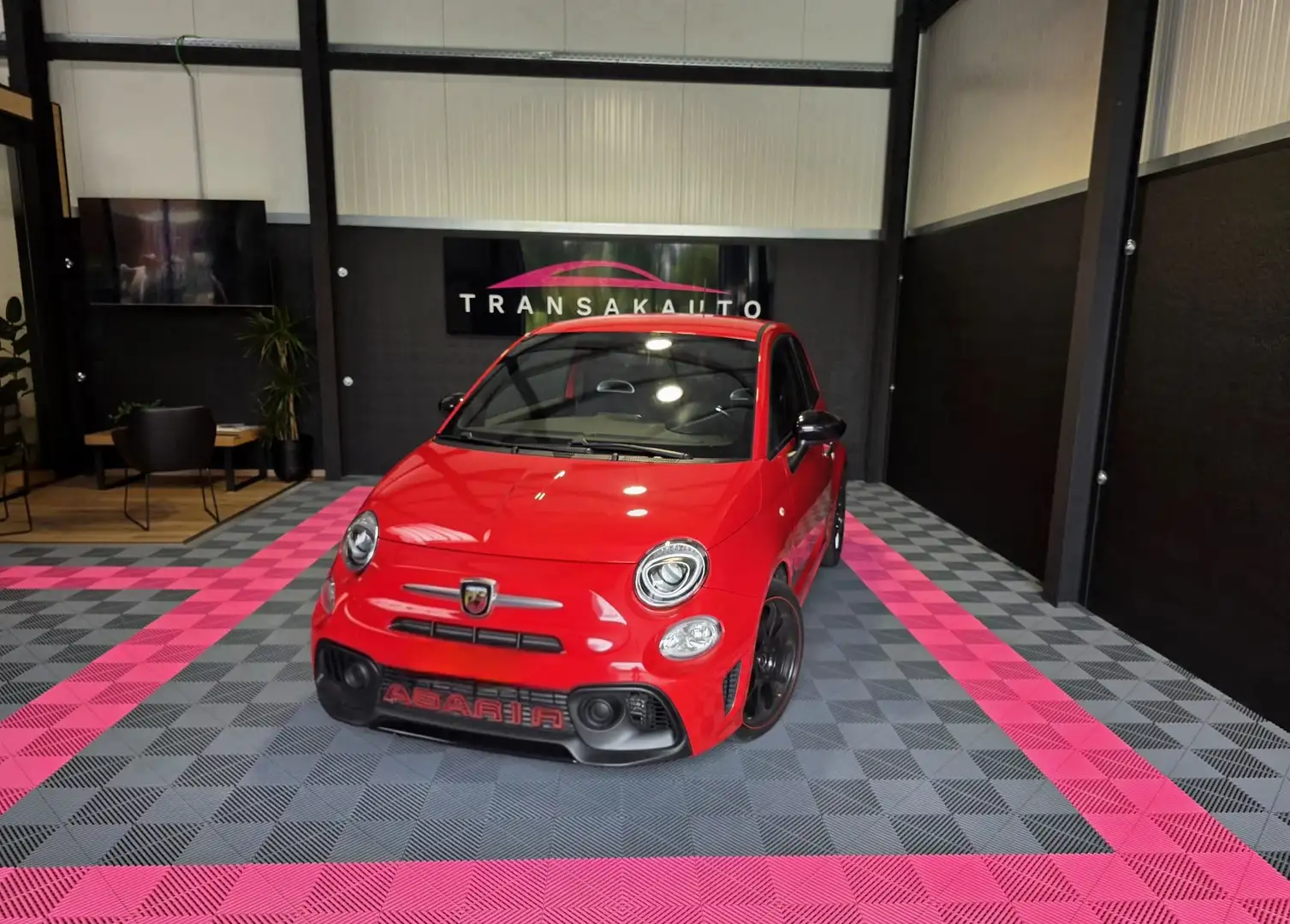 Fiat 500 Abarth 1.4 T-Jet 135cv - Garantie 12 mois incluse Rouge - 1