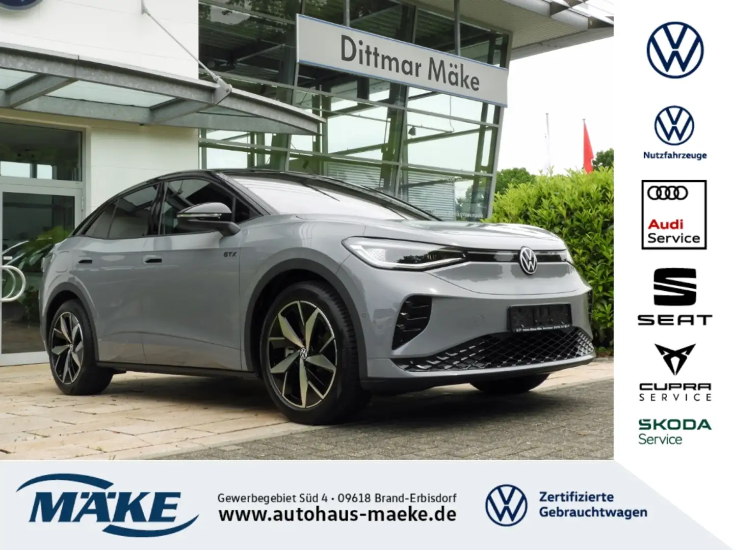 Volkswagen ID.5 GTX 4MOTION WÄRMEPUMPE AHZV INFO-P ALU RFK Grau - 1