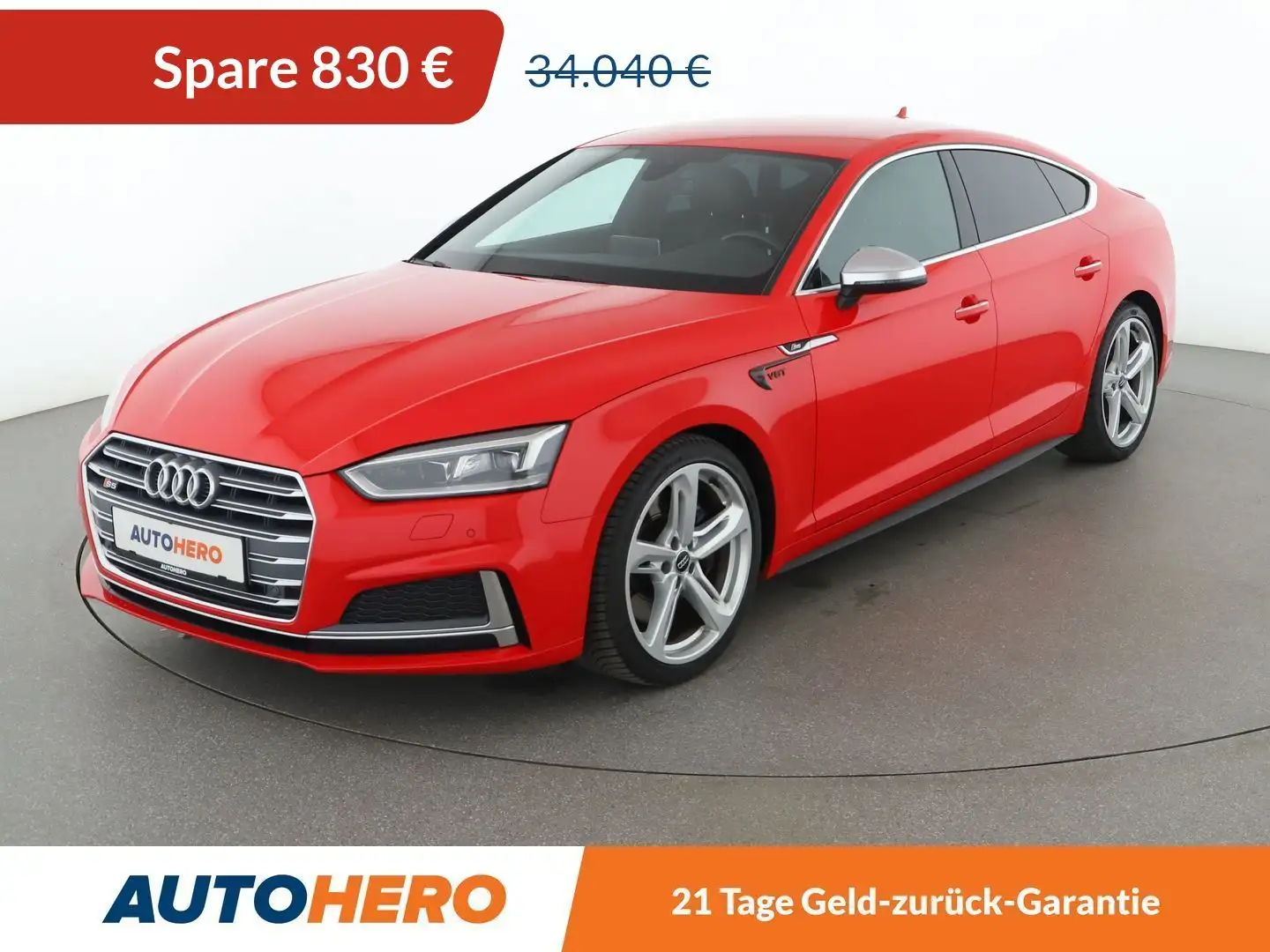 Audi S5 3.0 V6 TFSI quattro Aut.*NAVI*LED*PDC*VC*SHZ* Rot - 1