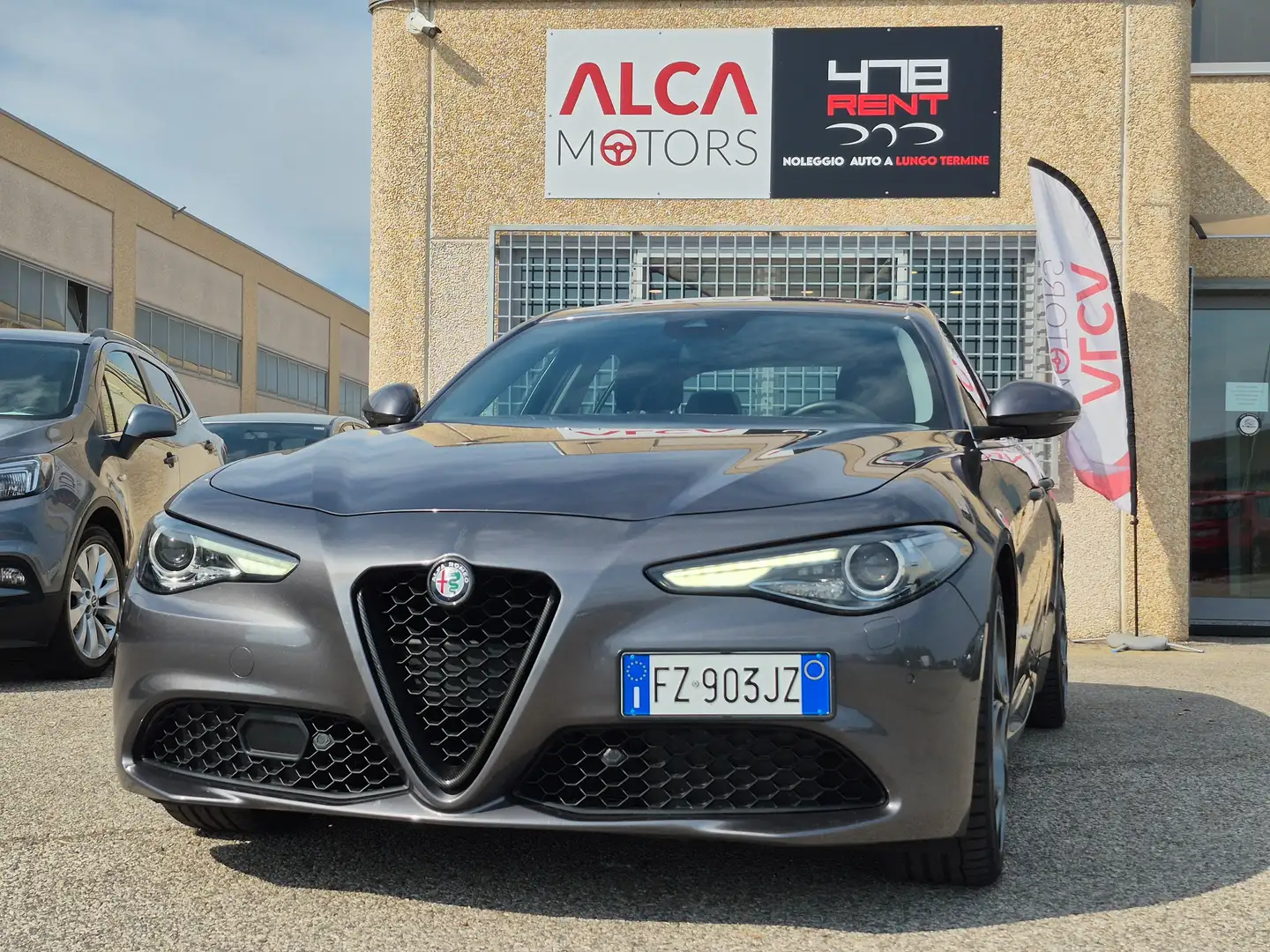 Alfa Romeo Giulia 2.2 t Super 180cv auto PREZZO REALE, CONTOVENDITA Grigio - 1
