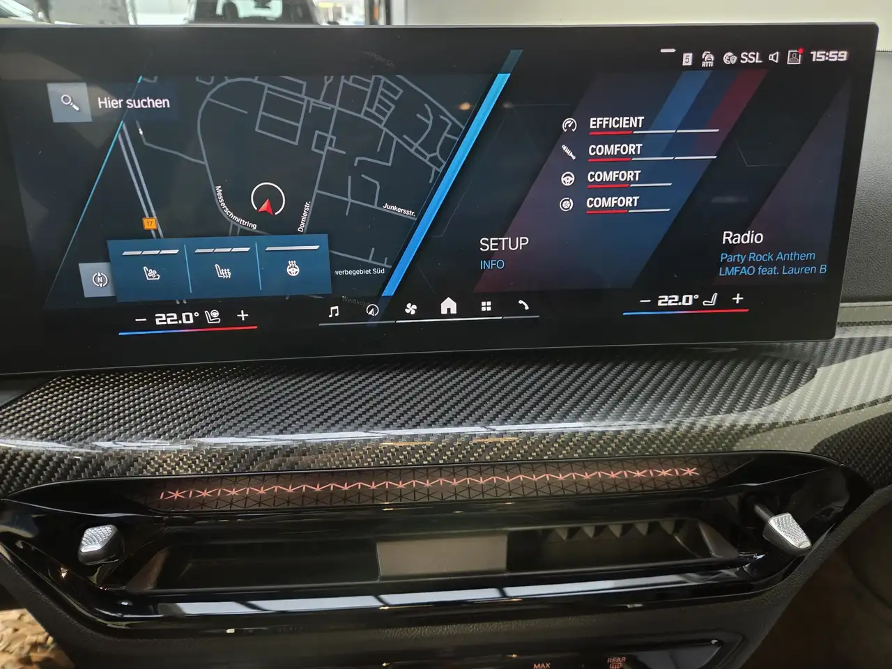 BMW M4 xDrive Competition Sitzlüftung ACC 360° Carbon 13