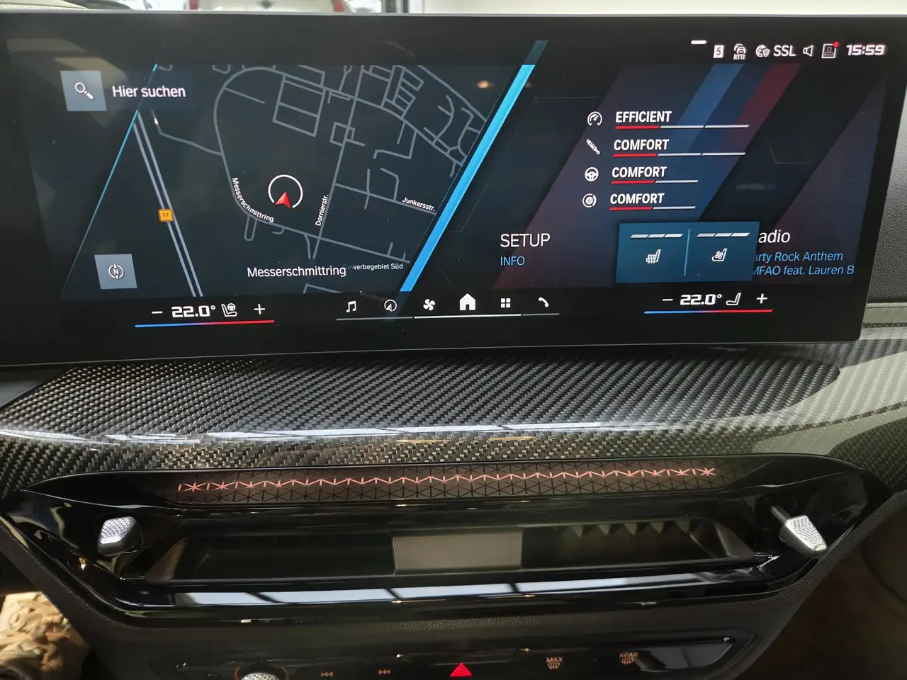 BMW M4 xDrive Competition Sitzlüftung ACC 360° Carbon 14