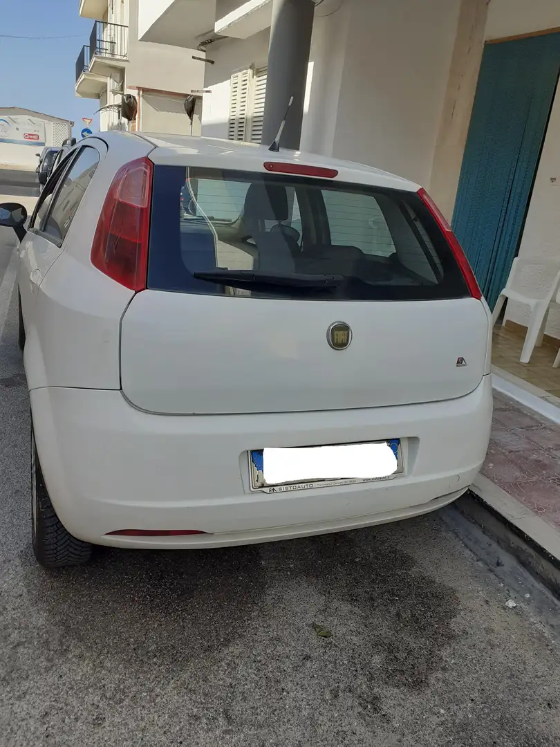 Fiat Grande Punto Metano 57 kw immatricolata dicembre 2008 Bianco - 2