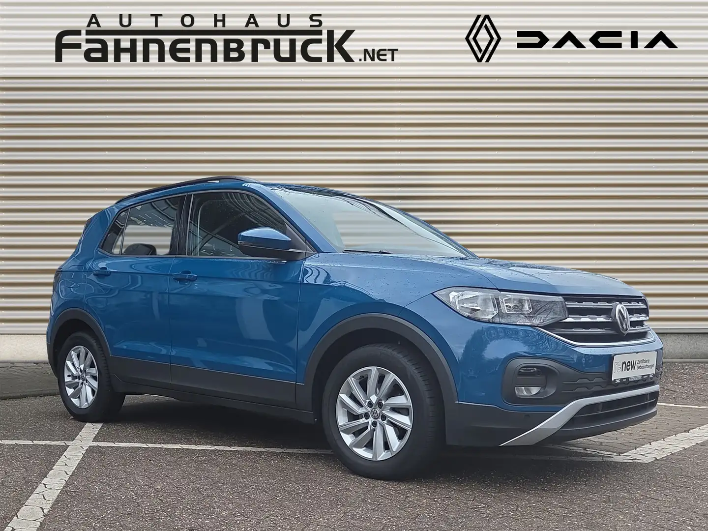 Volkswagen T-Cross Life TSi 1.0  PDC ACC Allwetter Klima Bleu - 2