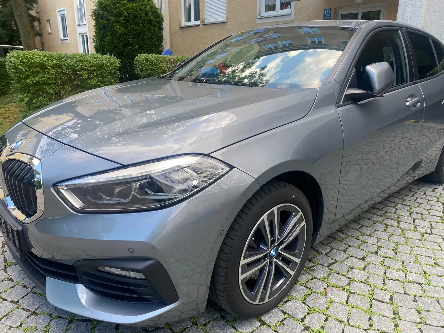 BMW 118 118 i Aut.  Leder, Memory, Head Up, H/K, Kamera Gris - 1