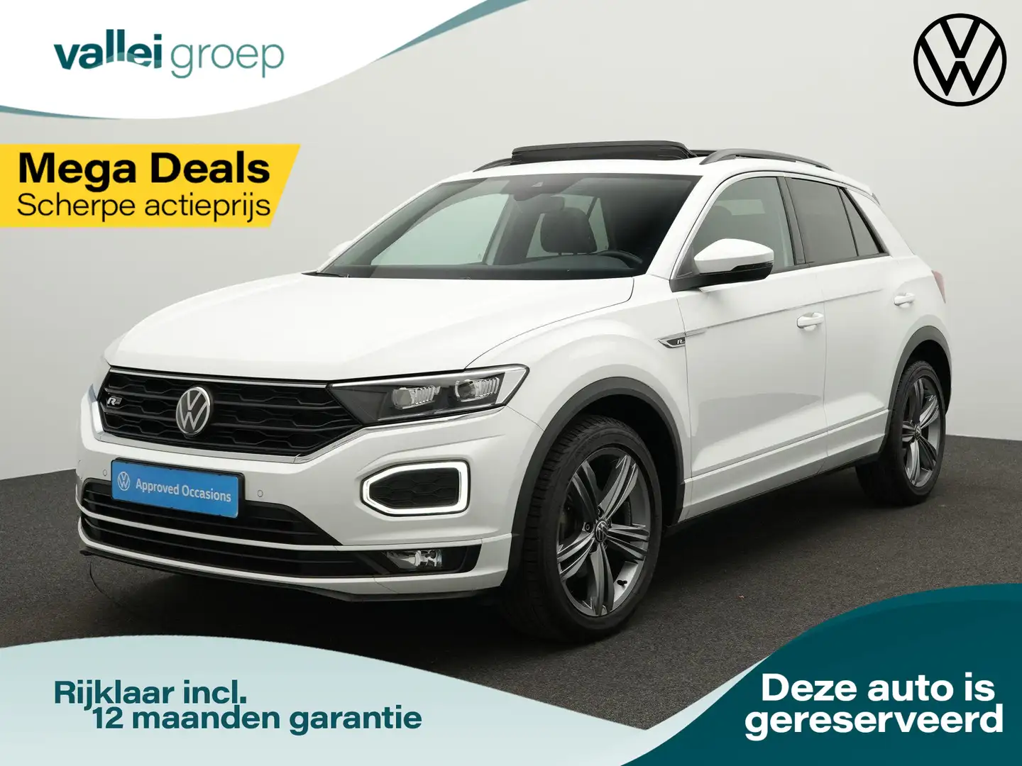 Volkswagen T-Roc 1.5 TSI 150 pk DSG Sport Business R / R-Line | Pan Blanco - 1