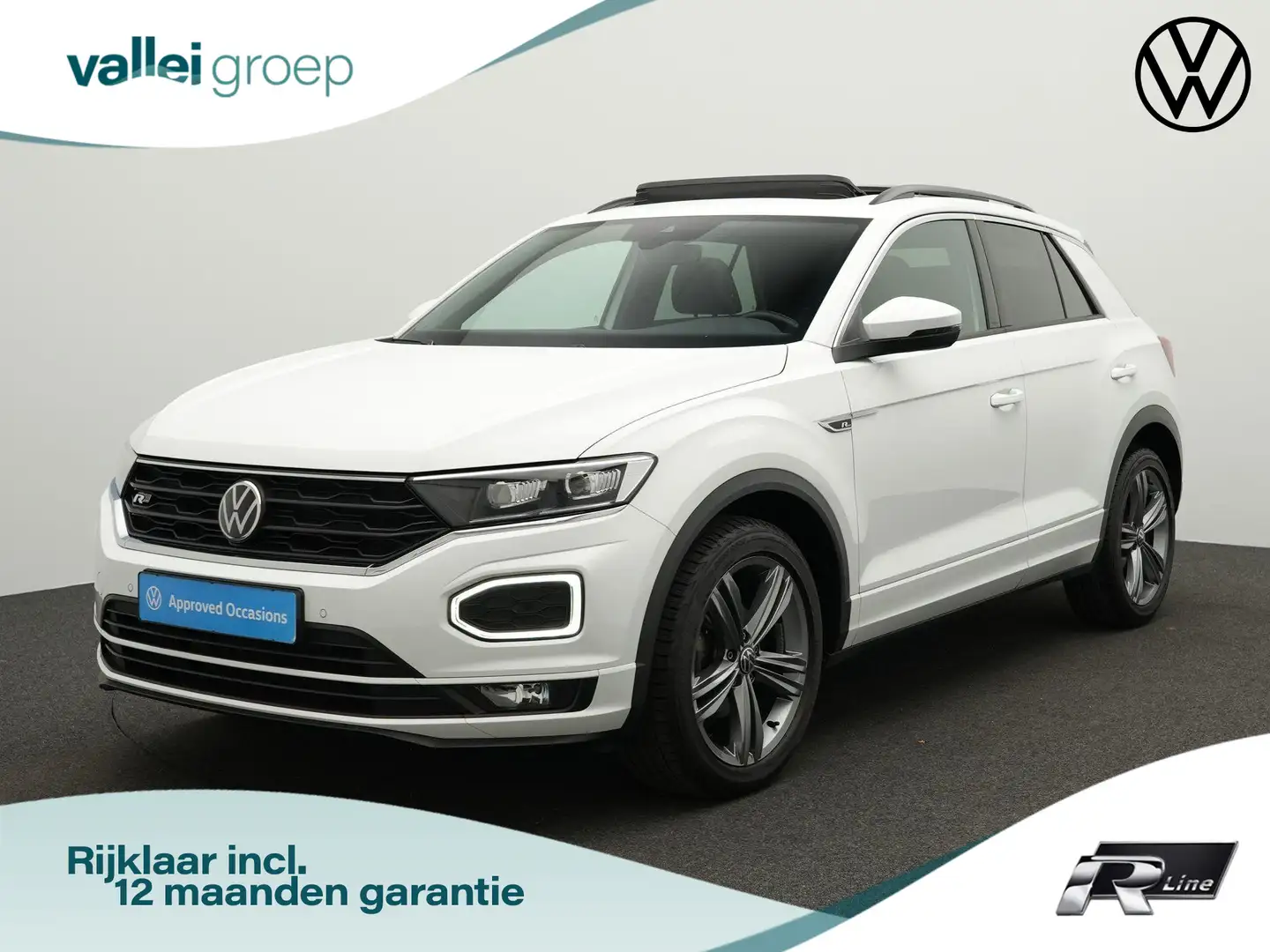 Volkswagen T-Roc 1.5 TSI 150 pk DSG Sport Business R / R-Line | Pan Blanc - 1
