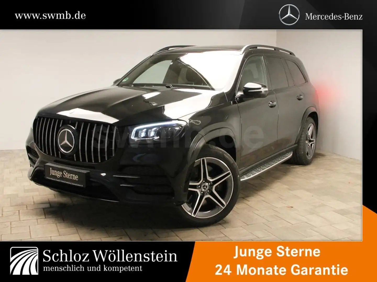 Mercedes-Benz GLS 400 d 4M AMG/MULTIBEAM/Sthz/AHK/Fahrass/PanoD Negru - 1