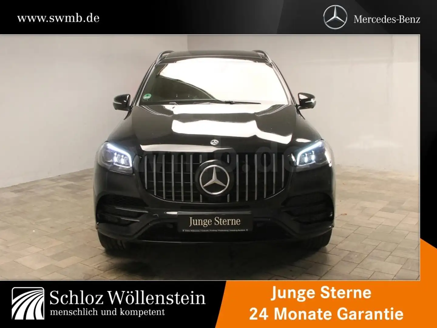 Mercedes-Benz GLS 400 d 4M AMG/MULTIBEAM/Sthz/AHK/Fahrass/PanoD Negru - 2