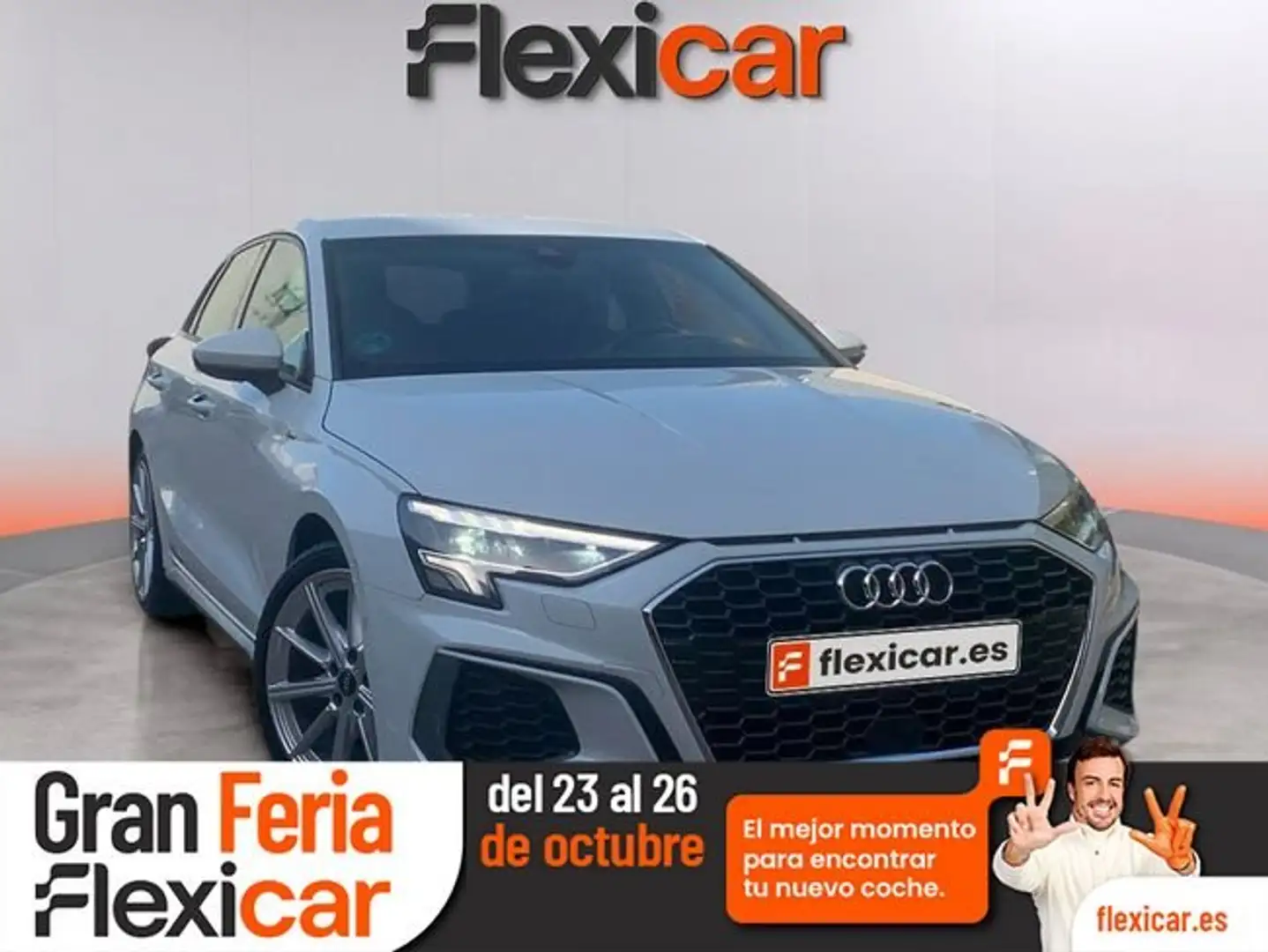 Audi A3 Sportback 35TDI S line S tronic Blanc - 1