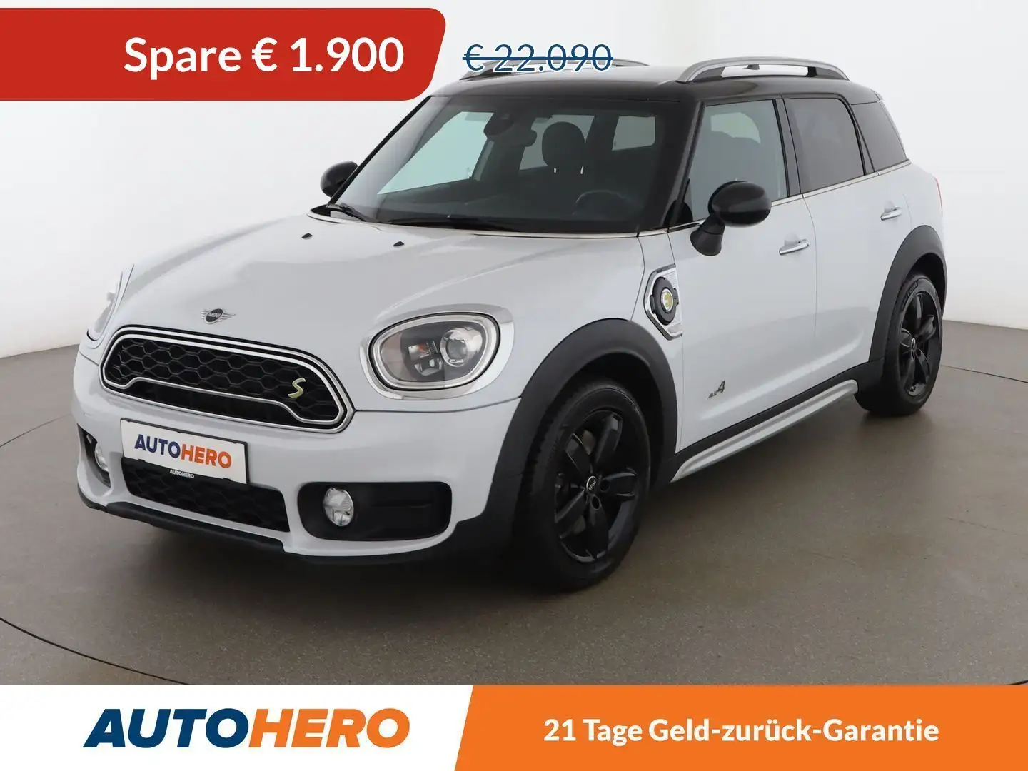 MINI Cooper SE Countryman Cooper S E Hybrid ALL4 Aut. *LED*TEMPO*NAVI*CAM* Weiß - 1