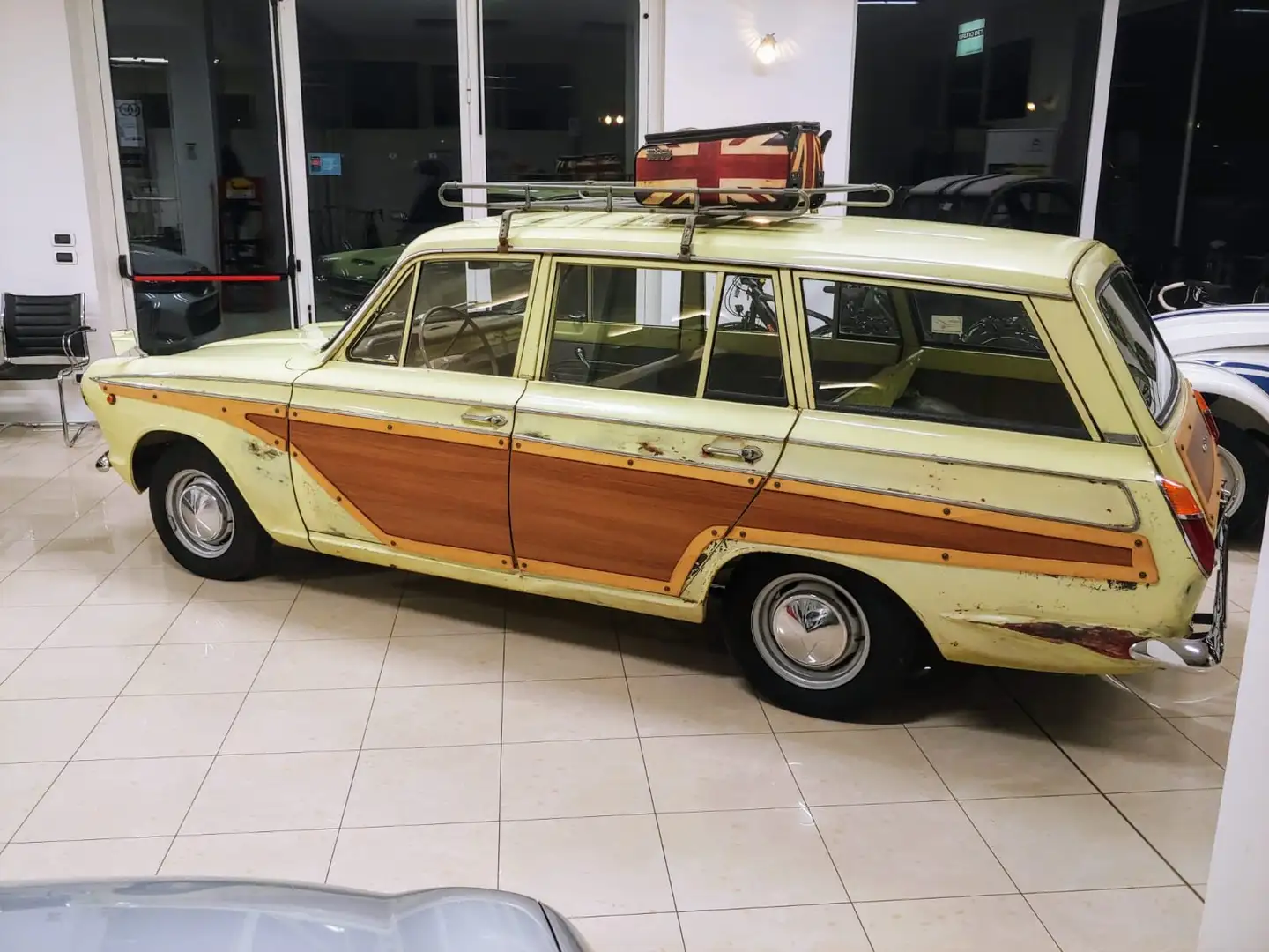 Ford Consul Cortina Estate Jaune - 2