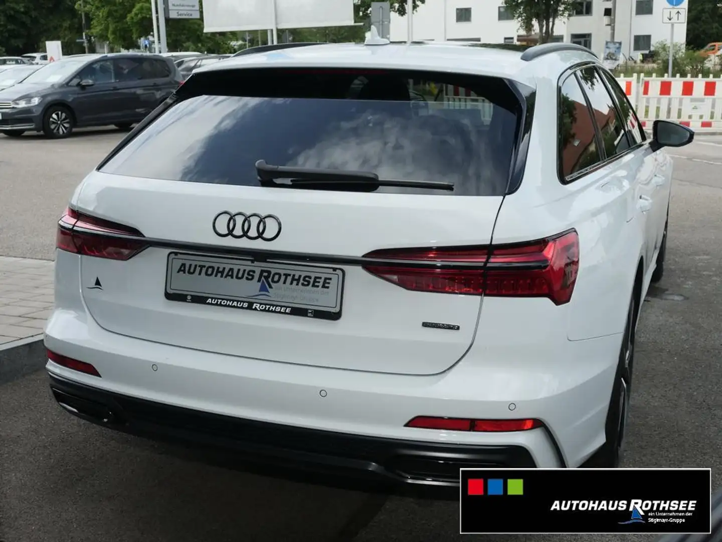 Audi A6 S-line 50 TDI quattro tiptronic ACC+MATRIX Blanc - 2