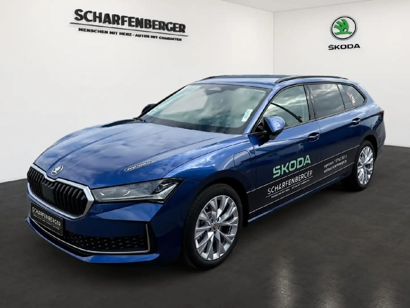 Skoda Superb Superb Combi IV 1.5 TSI *FHZ,ASW,NAV* Blau - 1