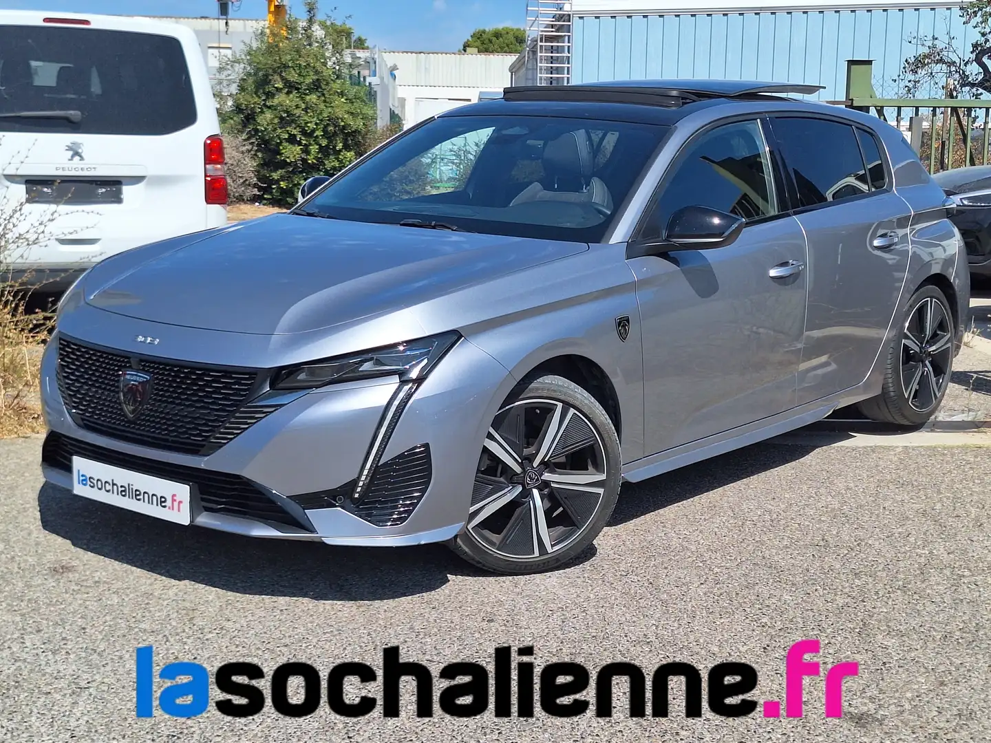 Peugeot 308 BlueHDi 130ch S\u0026amp;S EAT8 GT Gris - 1