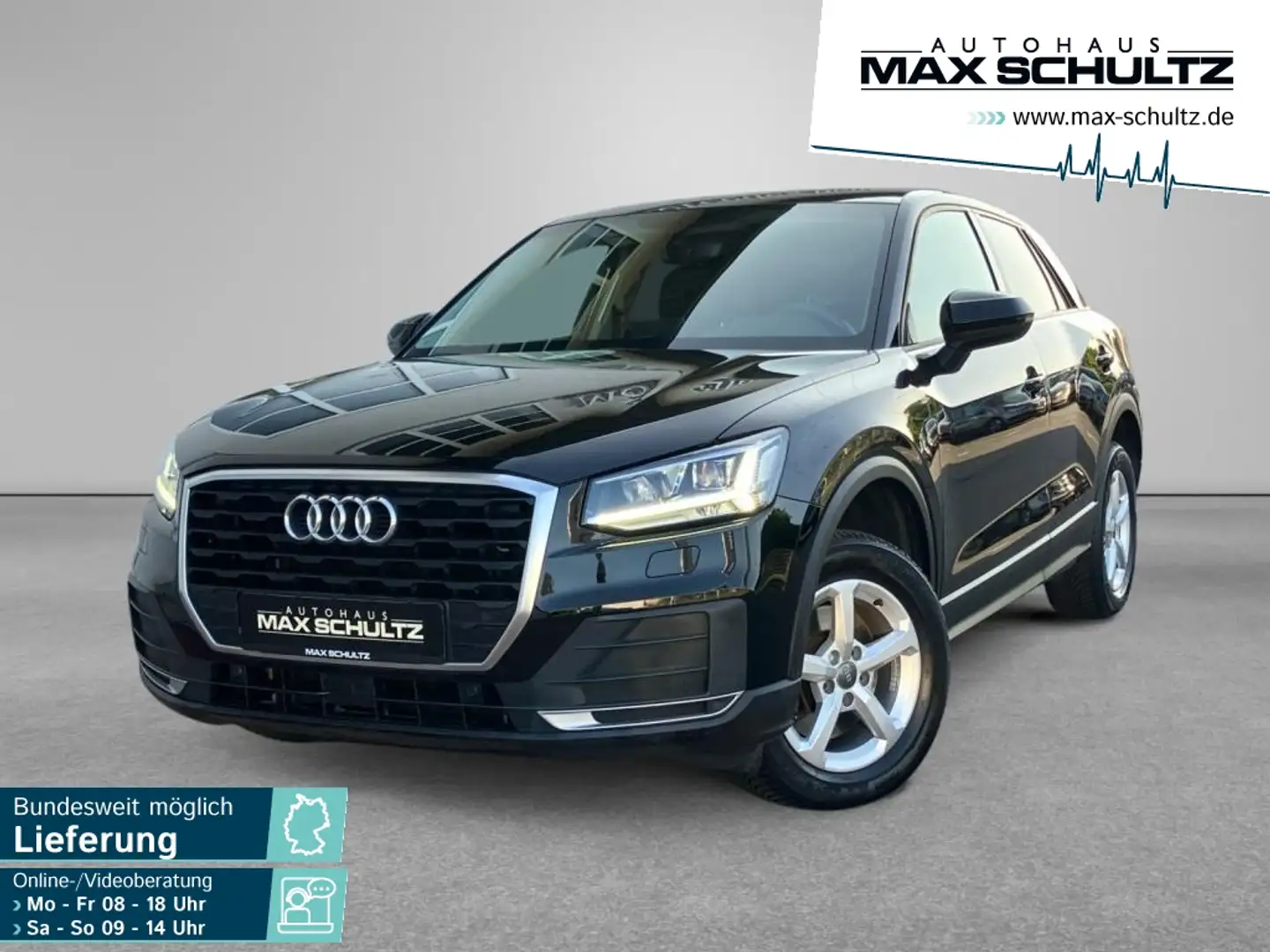 Audi Q2 1.4 TFSI LED*KLIMAAUT*SITZH*TEMPOM Schwarz - 1