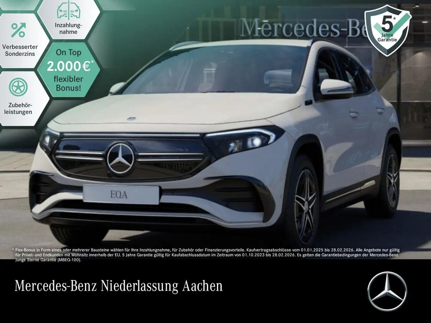 Mercedes-Benz EQA 250 AMG+PLUS-PAKET+KAMERA+KEYLESS+SPUR Wit - 1