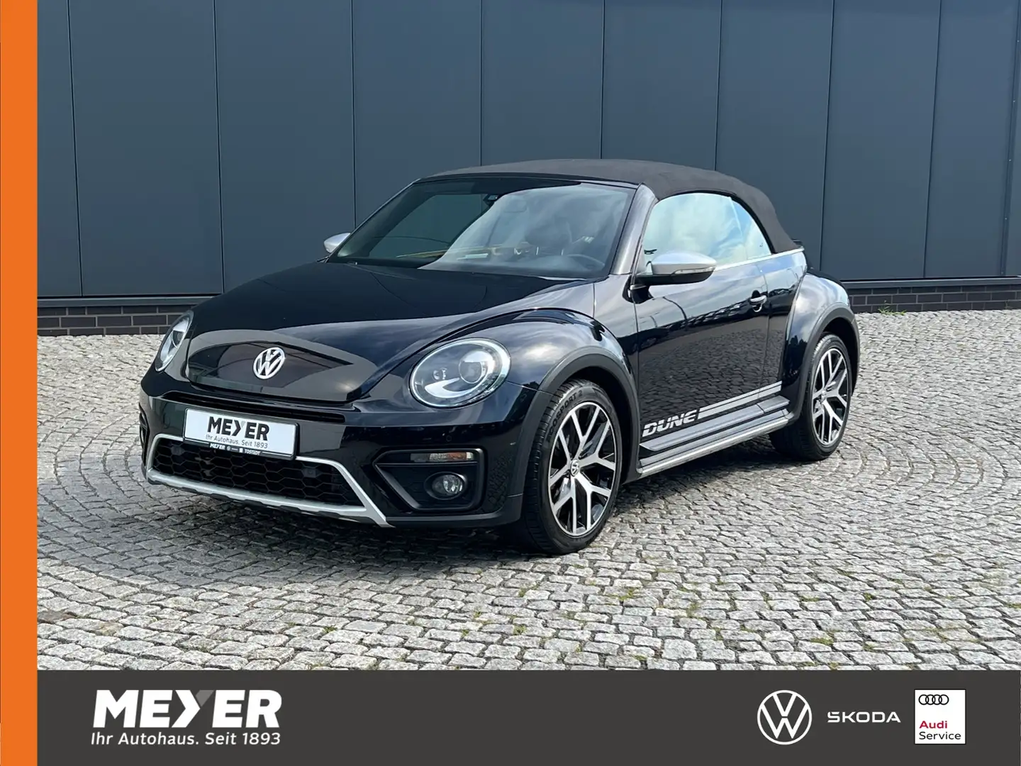 Volkswagen Beetle Cabrio Dune 2.0 TDI DSG *Xenon, Navi, Sitzhzg., 1 Schwarz - 1