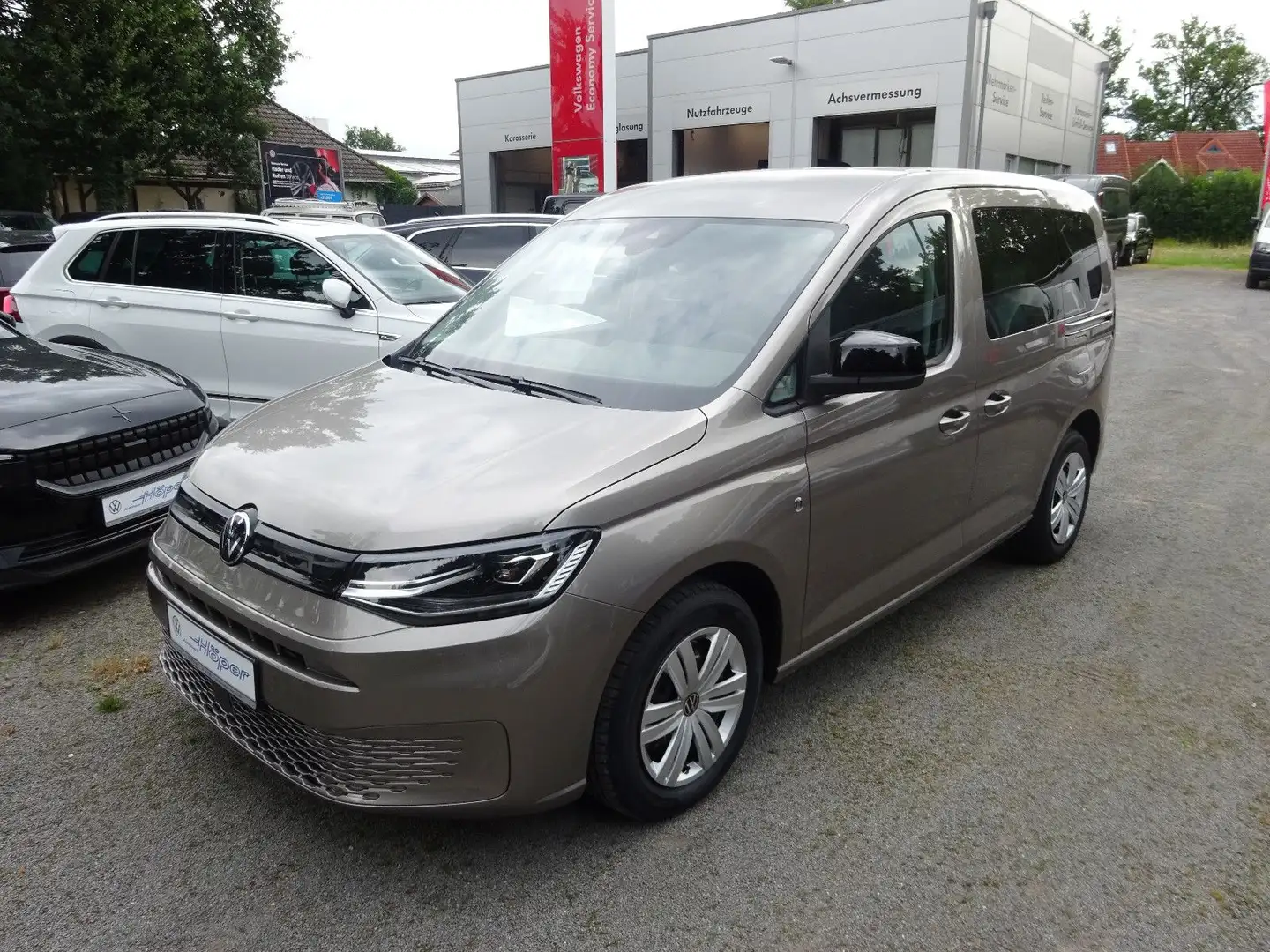 Volkswagen Caddy 1.5 TSI DSG+5-Sitzer+ LED Licht & Sicht Beige - 1