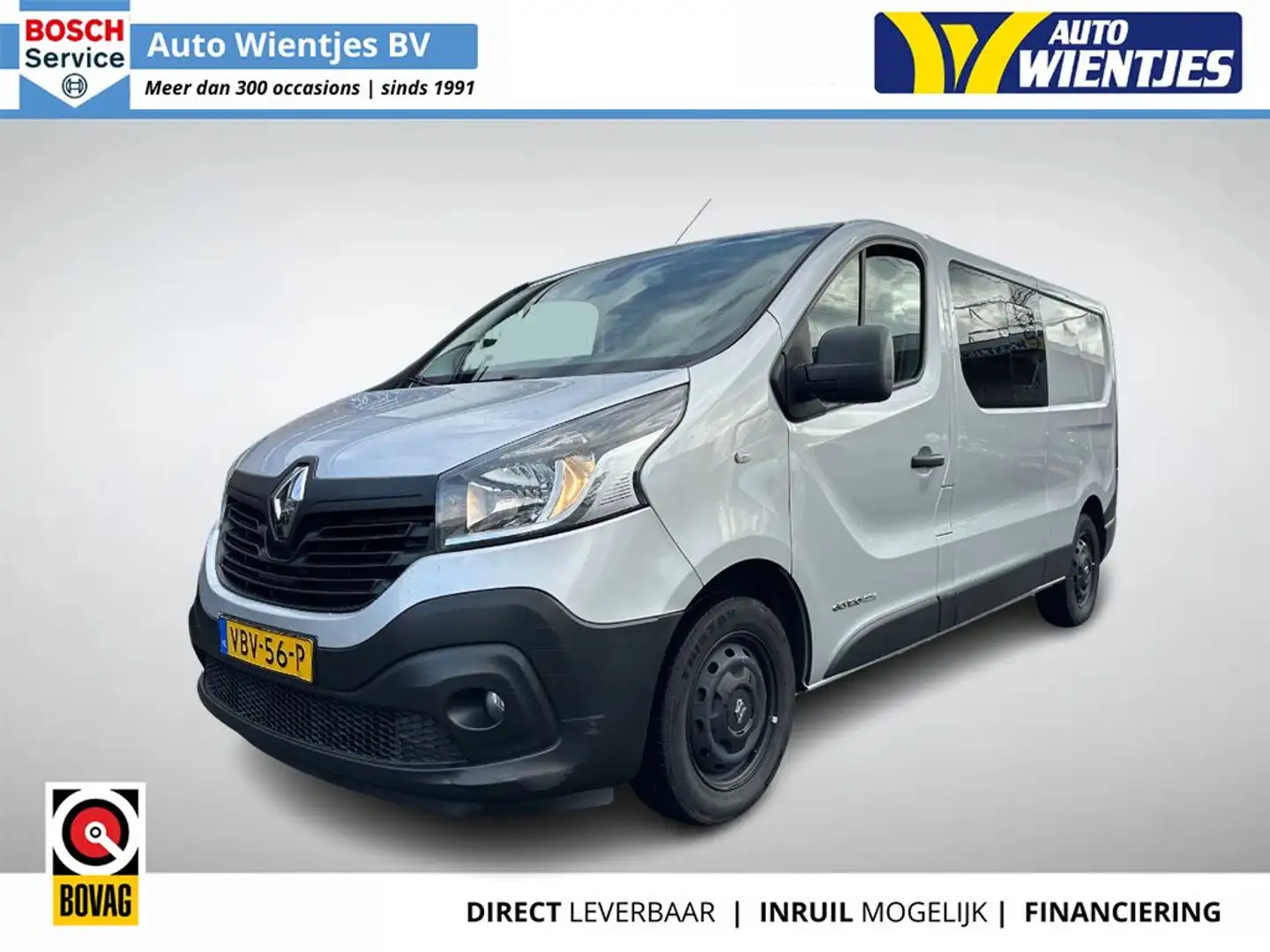 Renault Trafic 1.6 dCi | L2H1 DubCab Turbo2 Energy | Airco | Crui Gris - 1