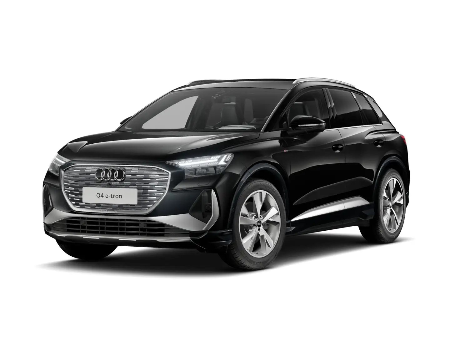 Audi Q4 e-tron Q4 35e-tron 2xS-Line 20 AHK HuD MATRIX NAVI WÄPU Schwarz - 2