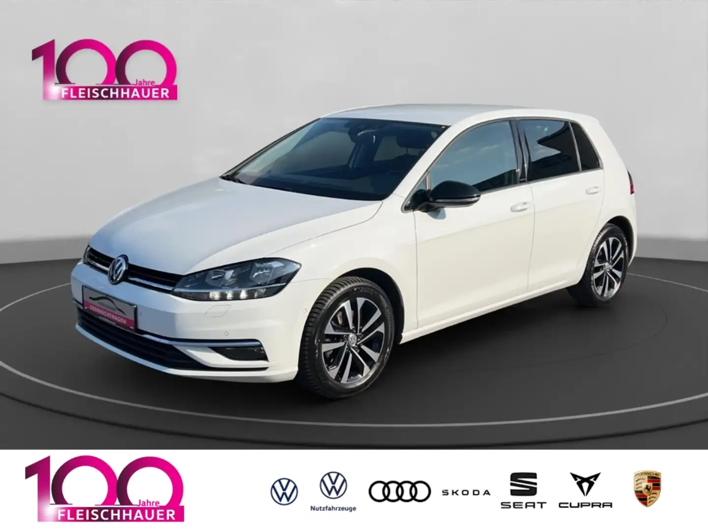 Volkswagen Golf VII IQ.DRIVE 1.6 TDI+ACC+KLIMAAUT+NAVI+ACC Blanc - 1
