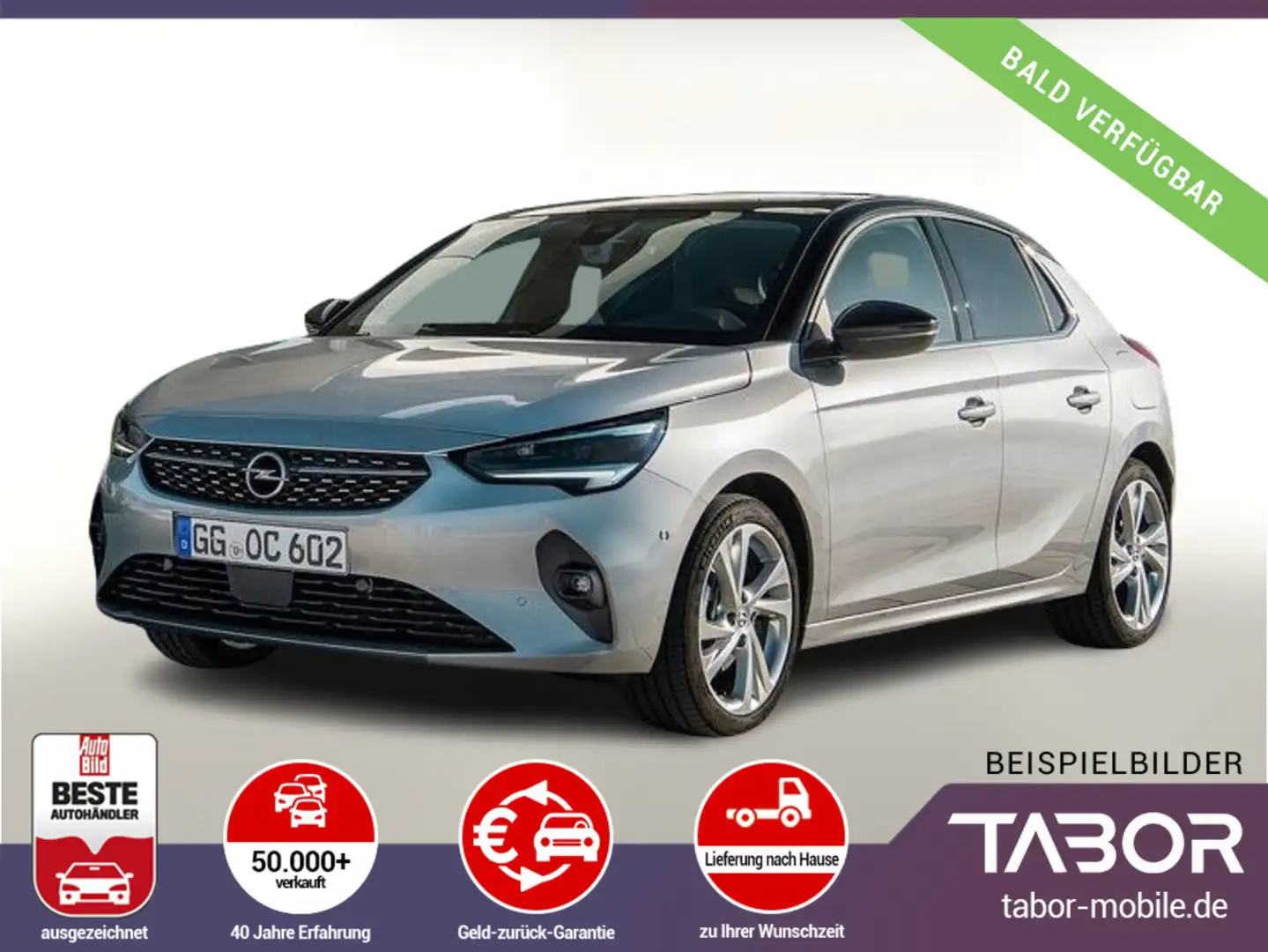 Opel Corsa-e -e 50 kWh Edition LED 7"-DAB DigCo PDC Temp Weiß - 1