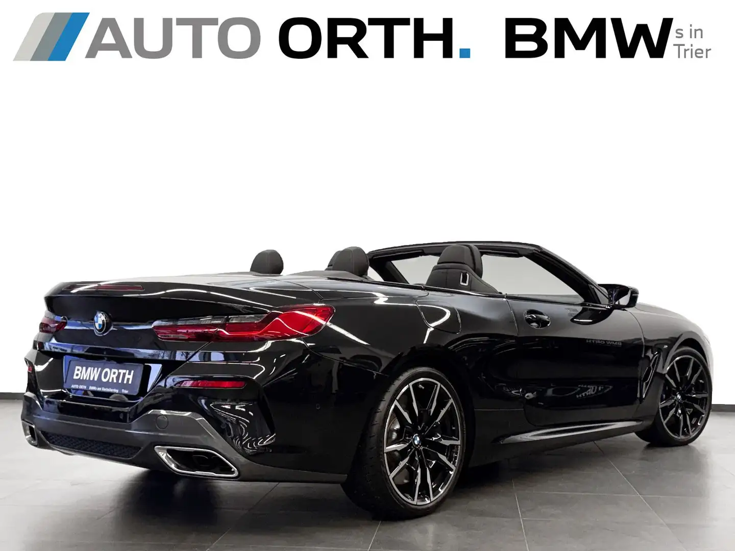 BMW M850 i xDrive Cabrio SCHWARZ/SCHWARZ SITZLÜFT ACC Schwarz - 2