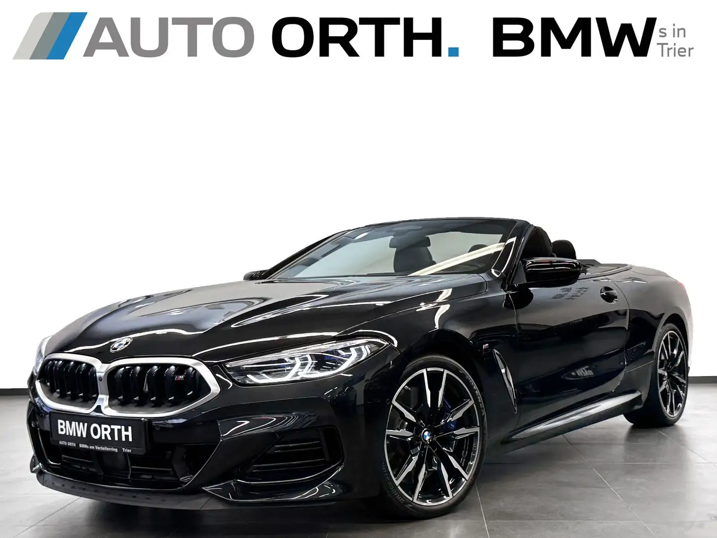 BMW M850 i xDrive Cabrio SCHWARZ/SCHWARZ SITZLÜFT ACC Schwarz - 1