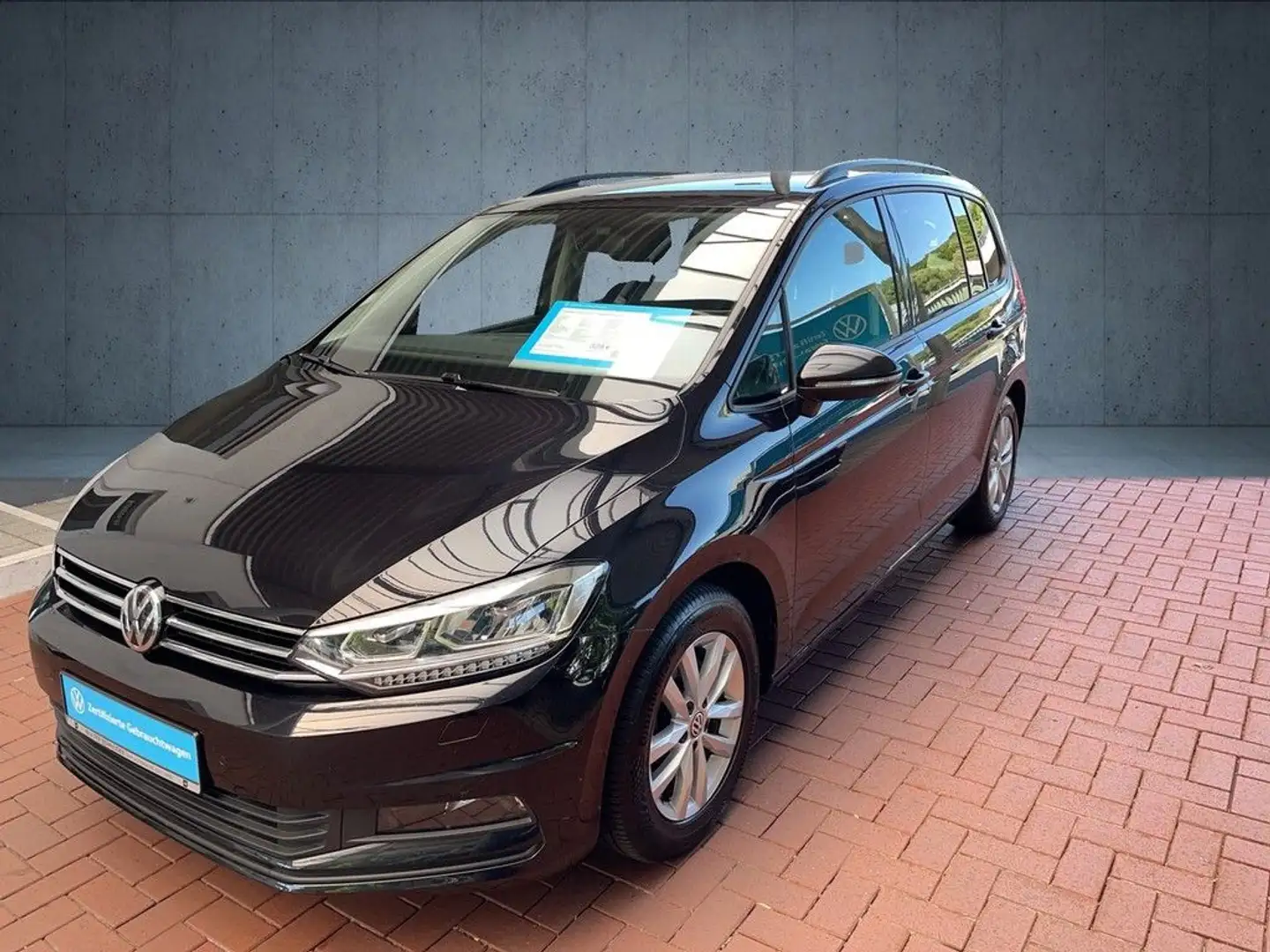 Volkswagen Touran 1.5 TSI Comfortline Navi LED ACC AHK Negru - 2