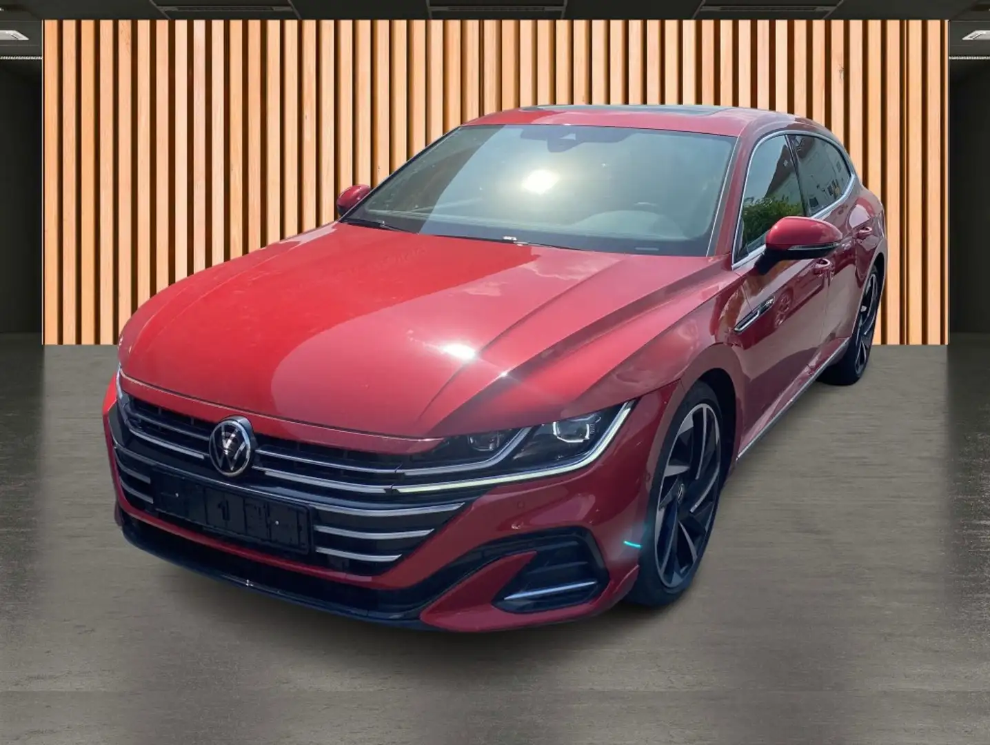 Volkswagen Arteon 2.0 TSI DSG R-Line*Pano* Rot - 2