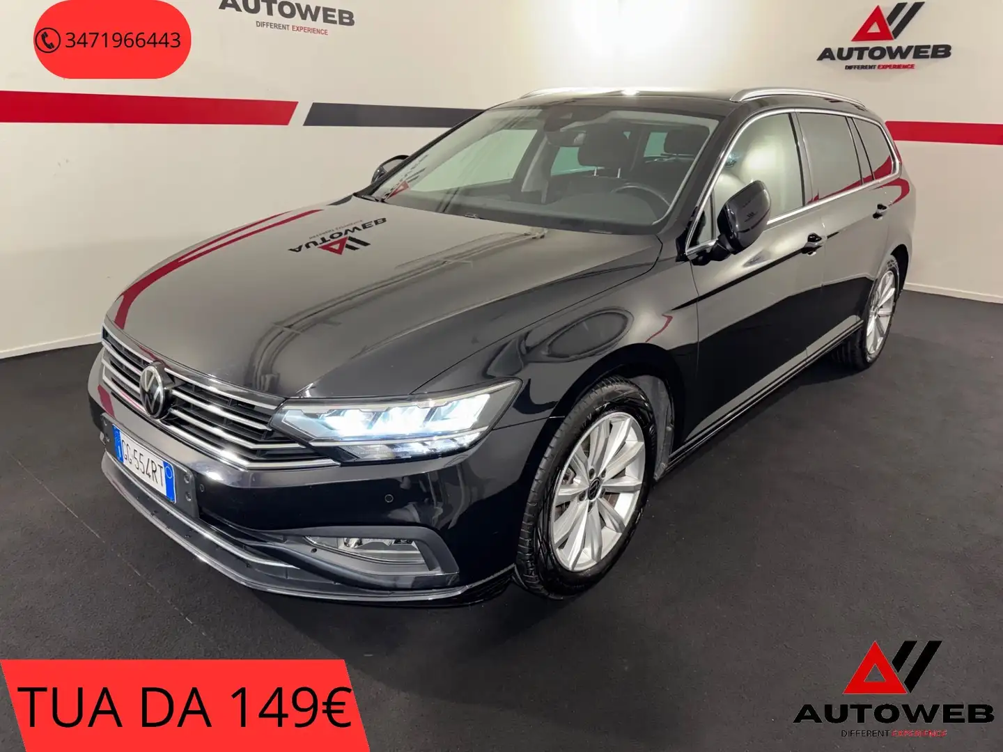Volkswagen Passat Passat Variant 2.0 TDI SCR EVO DSG Business Schwarz - 1