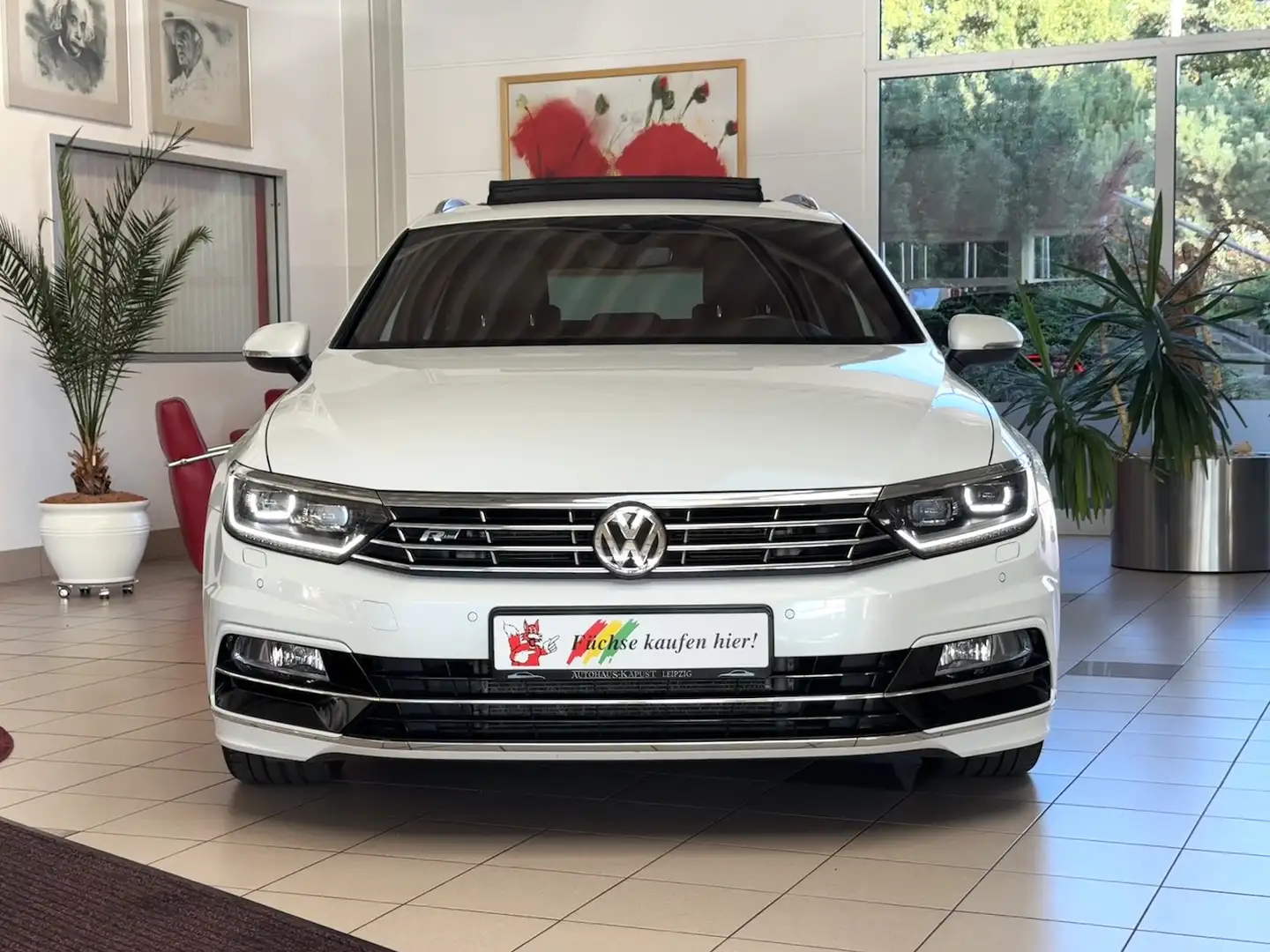 Volkswagen Passat Variant HL 4M R-LINE/DYNAUDIO/PANO/ACC/VC Blanc - 2