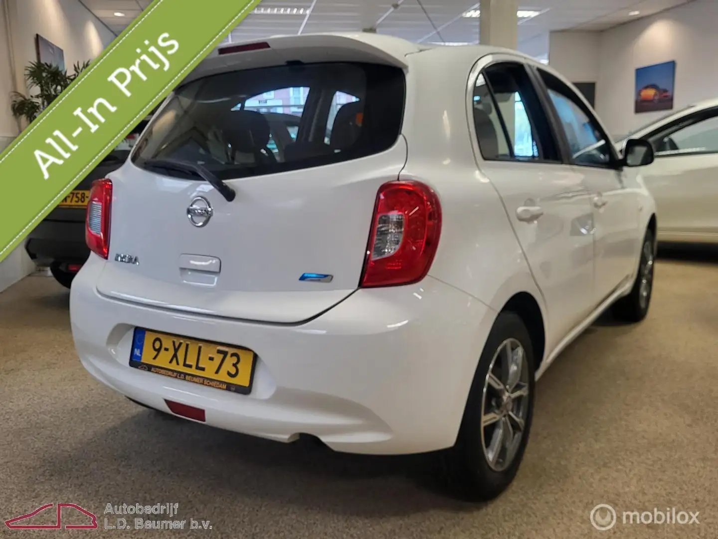 Nissan Micra 1.2 Acenta *NL, 76.455 NAP, CRUISE, RIJKLAARPRIJS* Blanc - 2