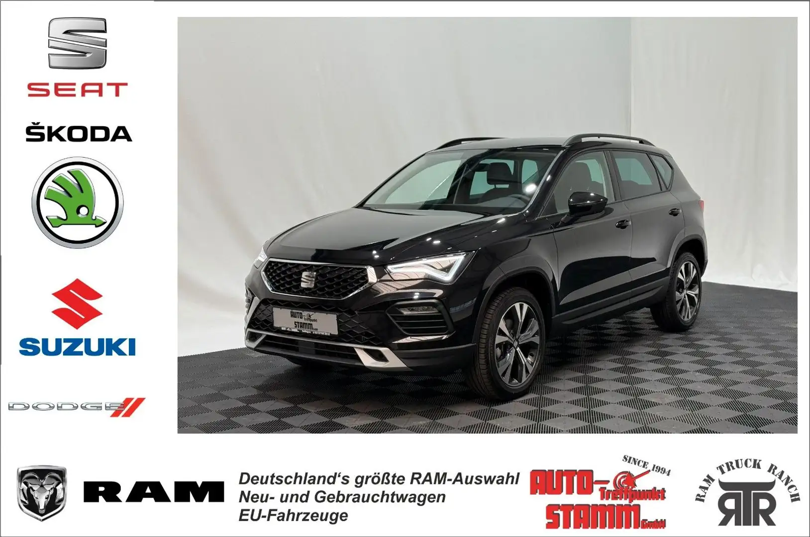 SEAT Ateca 1.5 TSI DSG Style LED ACC RFK Schwarz - 1