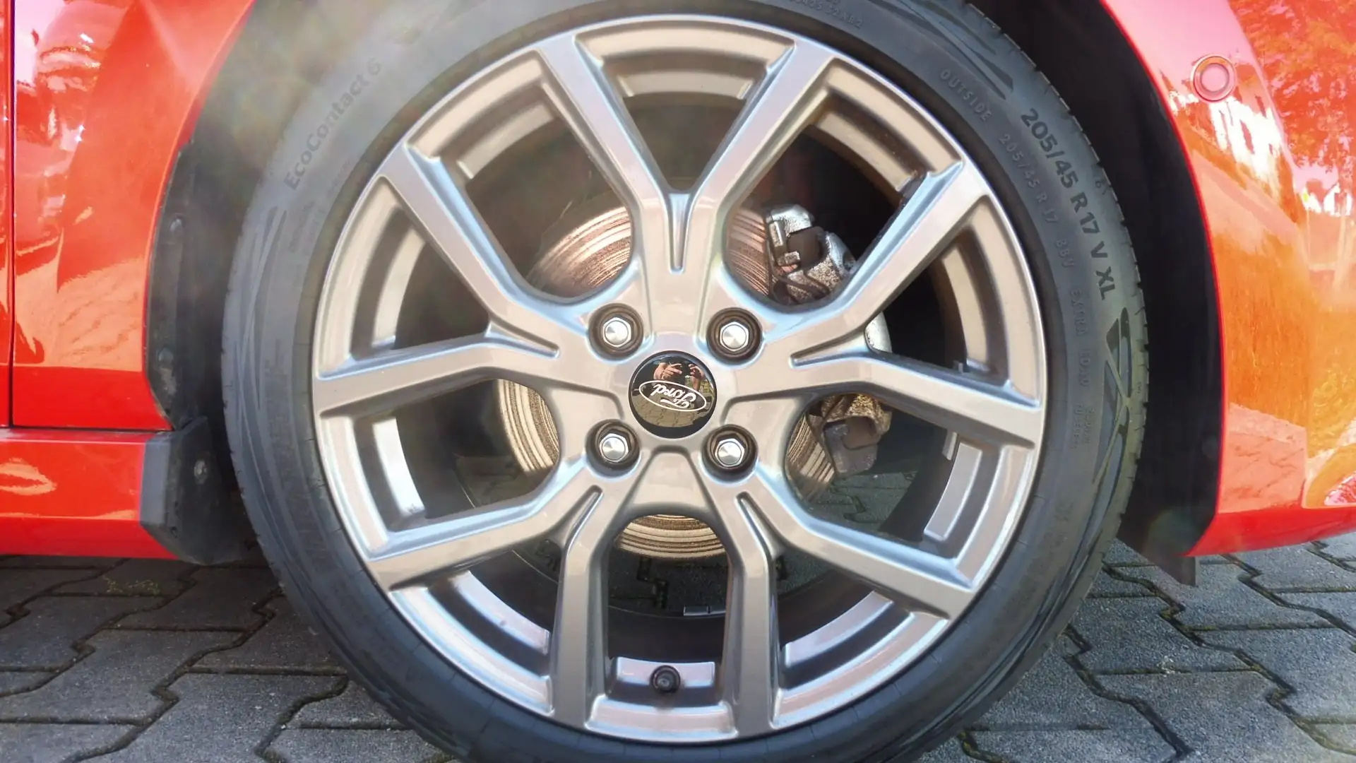 Ford Fiesta ST-Line 3-türig MHEV Rot - 2