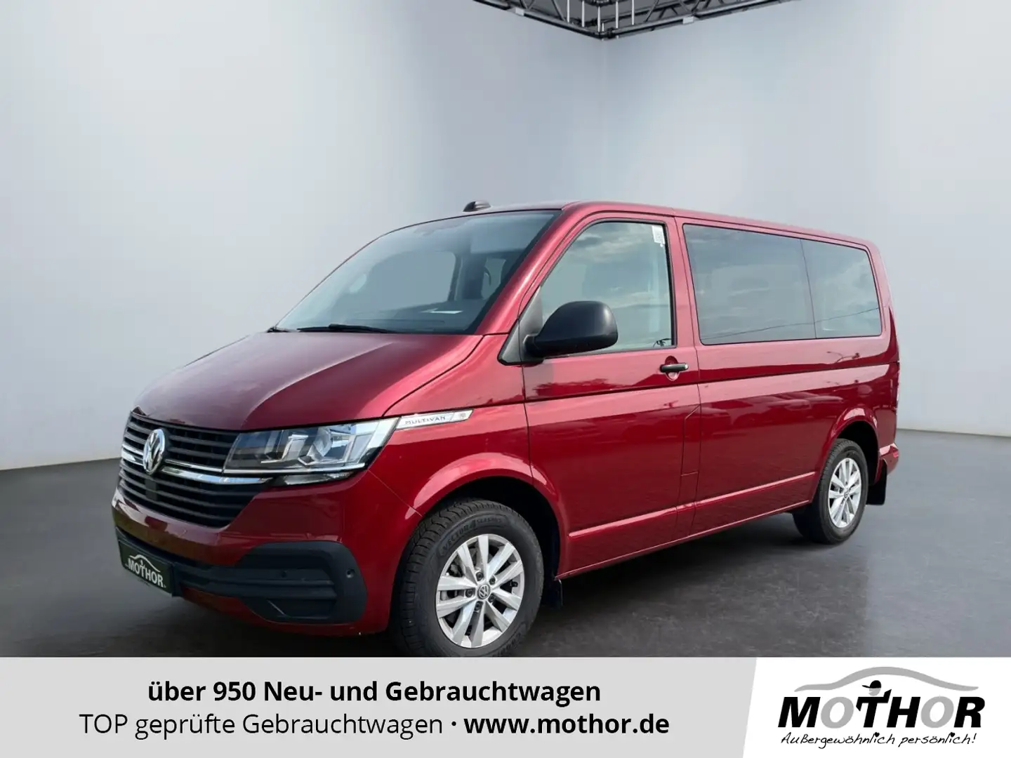 Volkswagen T6.1 Multivan 2.0 TDI Kamera Navi Červená - 1
