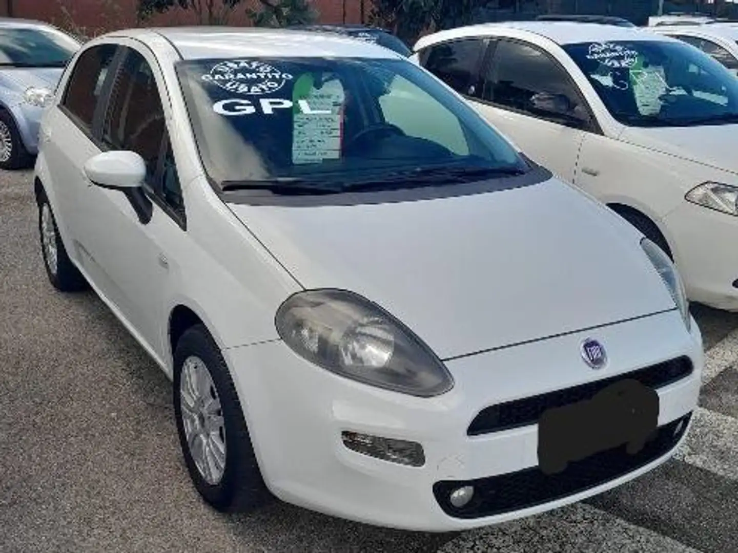 Fiat Punto Evo 5p 1.2 Active s Blanc - 1