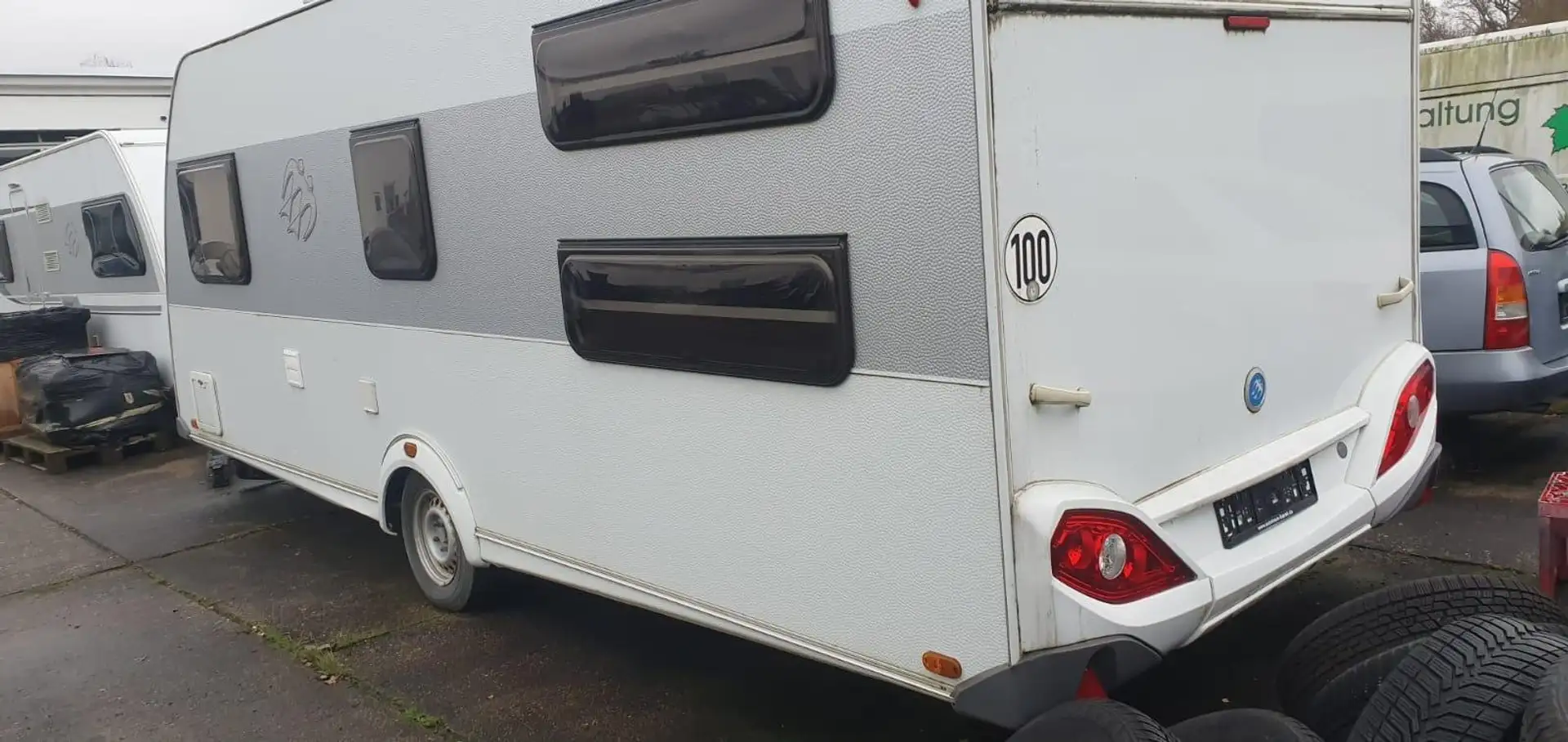 Knaus Sport 580*1 Hand*HU/GP Neu* Bianco - 2