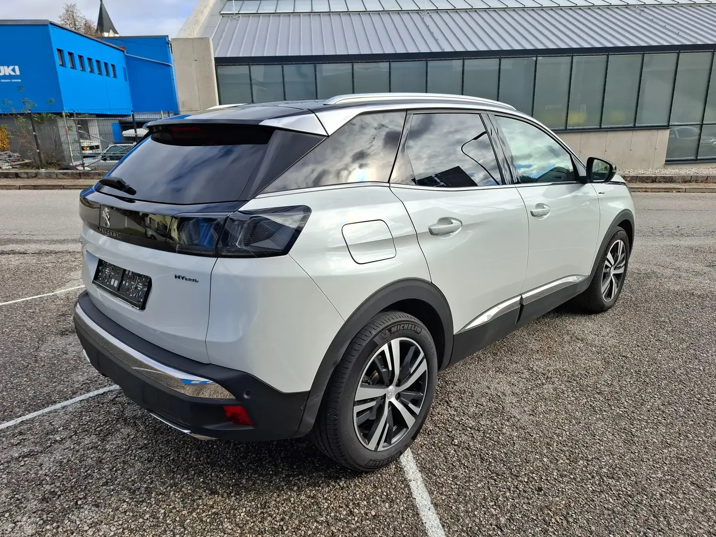 Peugeot 3008 Hybrid 225 GT PHEV Weiß - 2