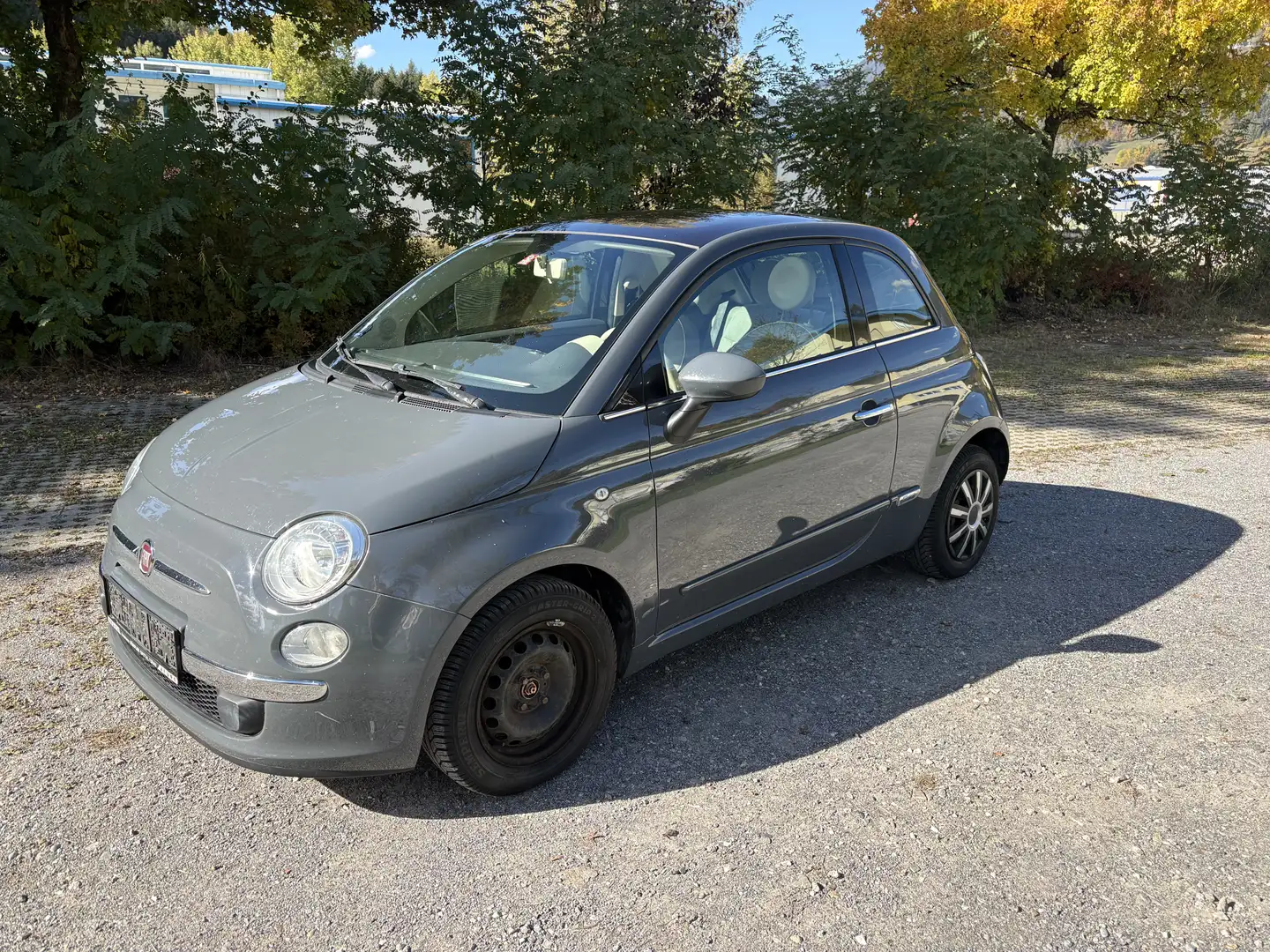 Fiat 500 Lounge Blau - 2