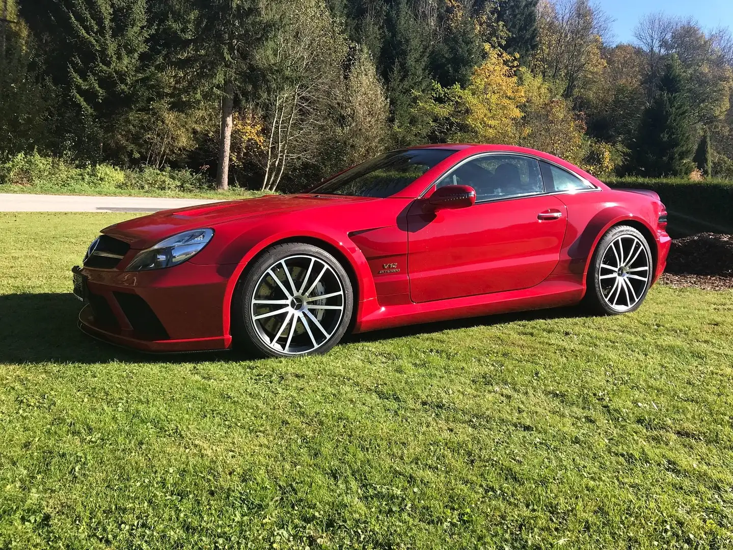 Mercedes-Benz SL 65 AMG Black Series Rot - 1
