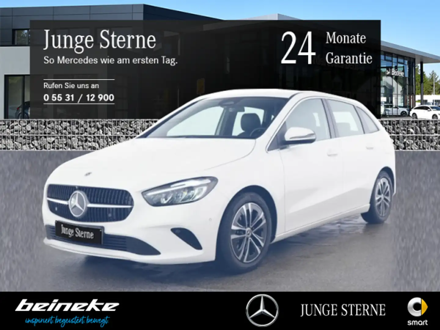 Mercedes-Benz B 180 B 180 Progressive LED AHK Distronic Kamera Totw Weiß - 1