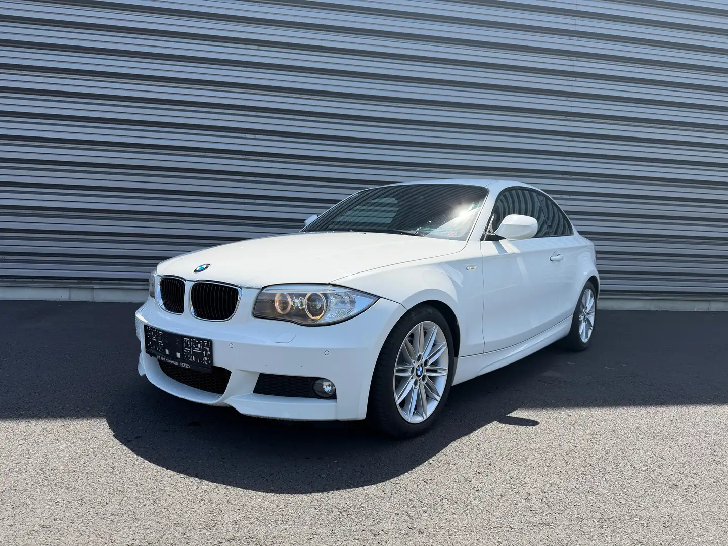BMW 118 118d Coupé Weiß - 2