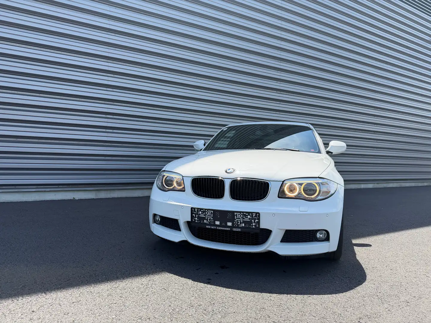 BMW 118 118d Coupé Weiß - 1