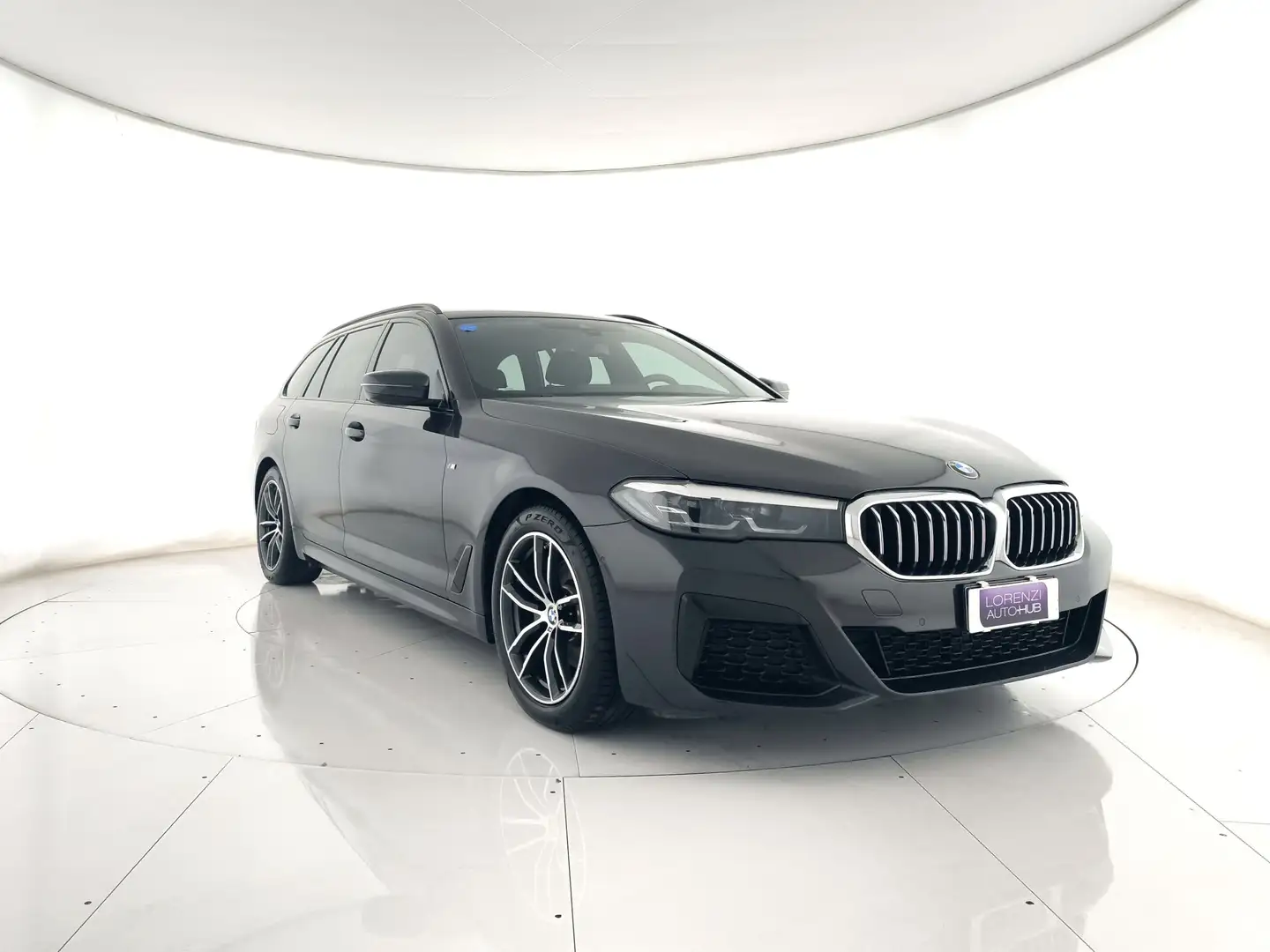BMW 520 d Touring mhev 48V xdrive Msport auto GANCIO+PELLE Grau - 1