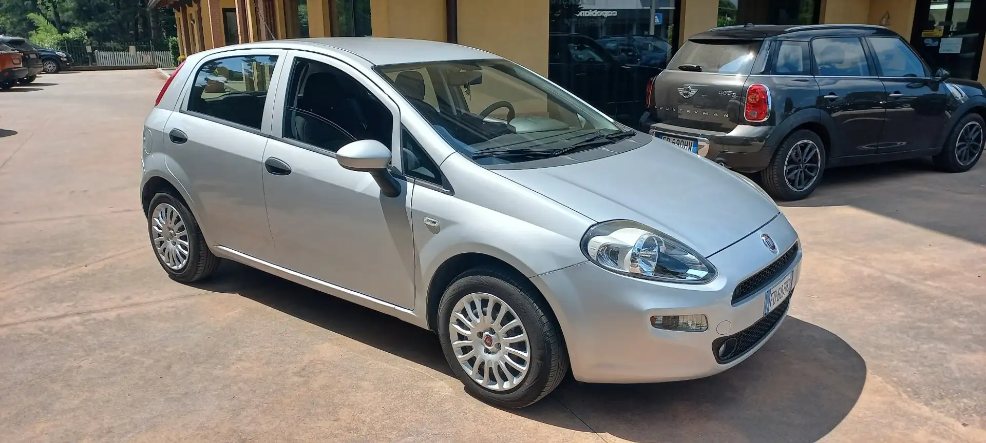 Fiat Punto Punto III 2012 5p 1.2 Lounge E6 Argento - 1