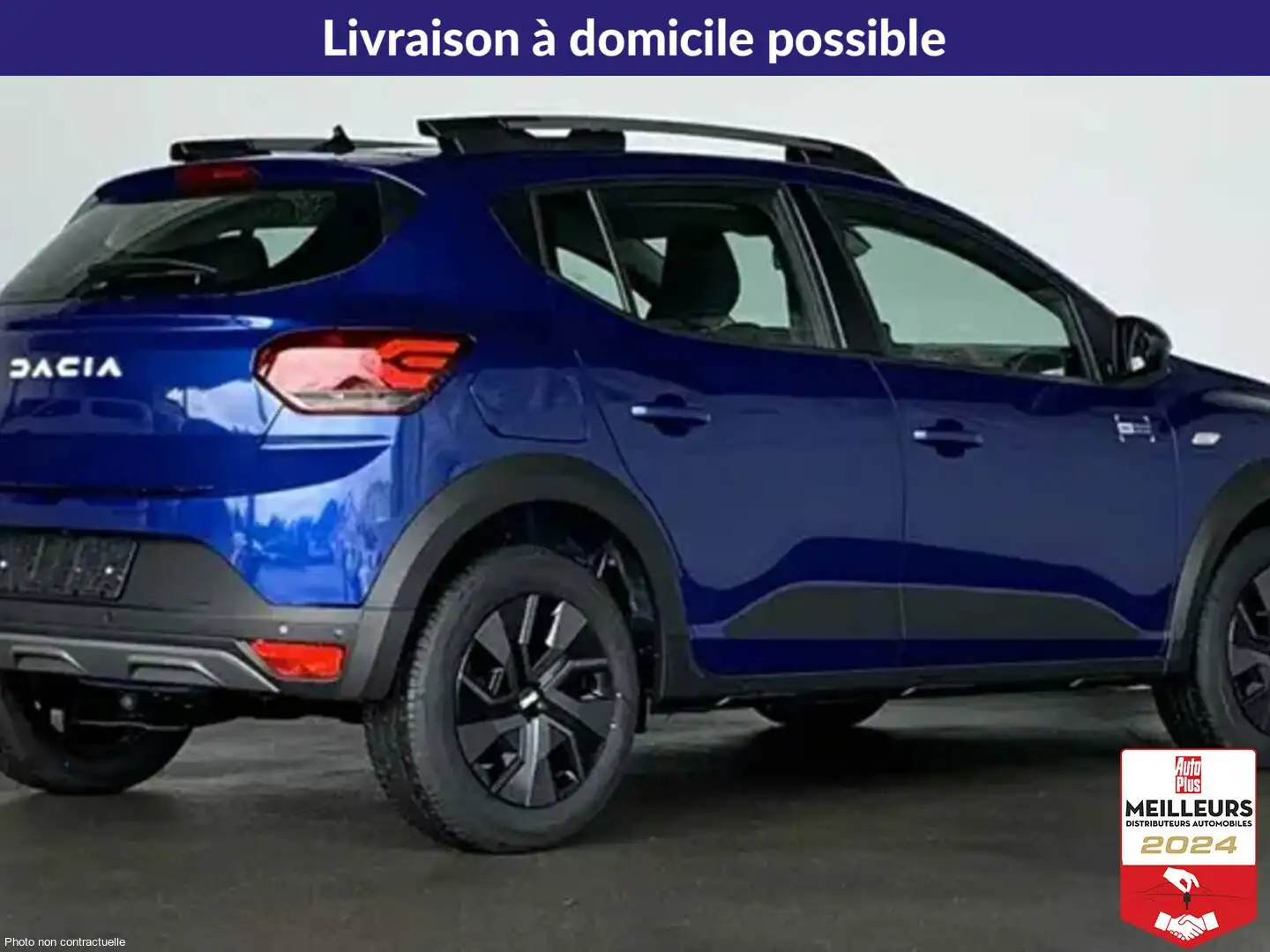 Dacia Sandero ECO-G 100 Stepway Expression Modrá - 2